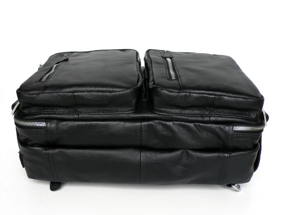 Sort Aztec Multi Lædertaske - 4