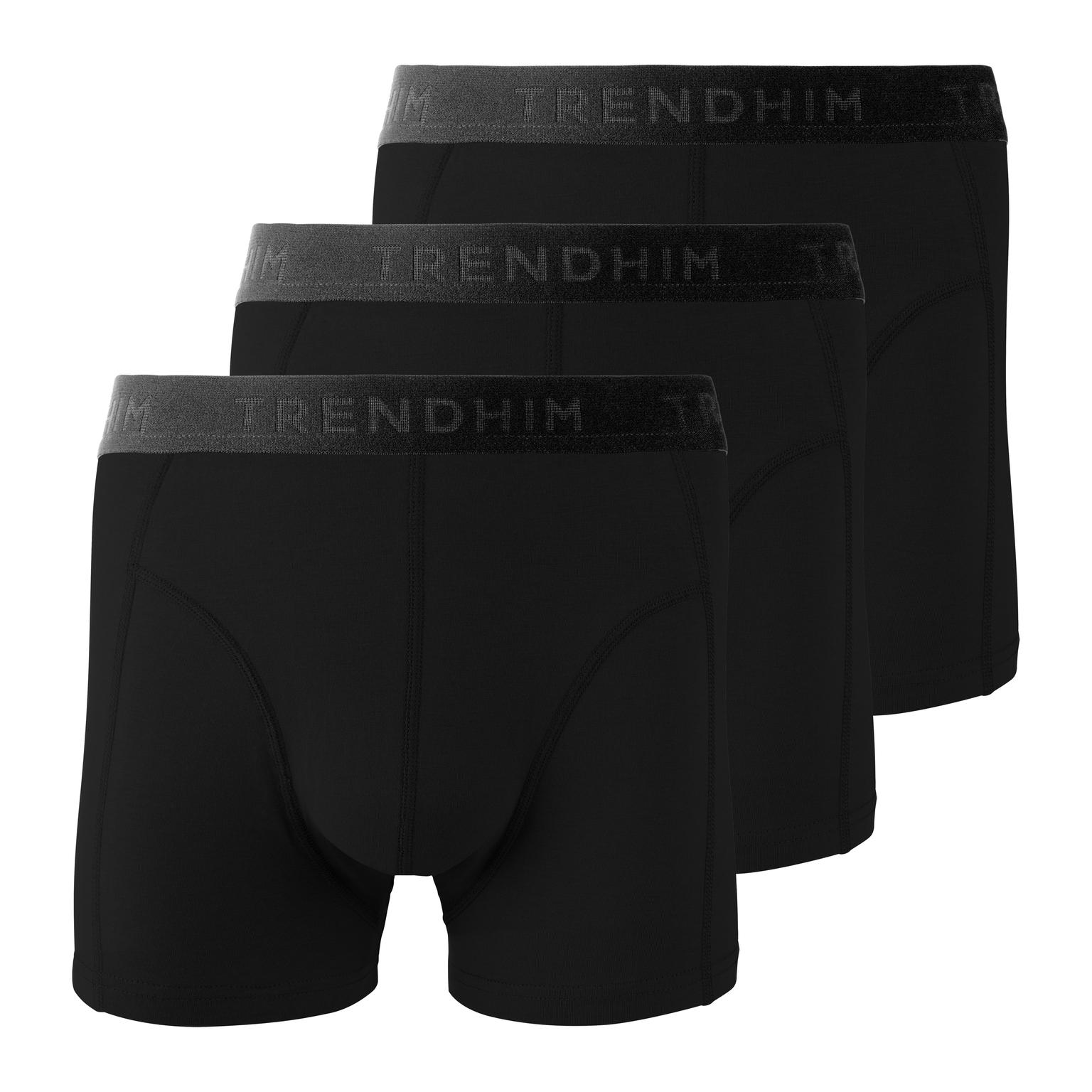 TrueFeel | Boxers Confort Pretos em Bambu - Lote de 3 TrueFeel | Boxers Confort Pretos em Bambu - Lote de 3