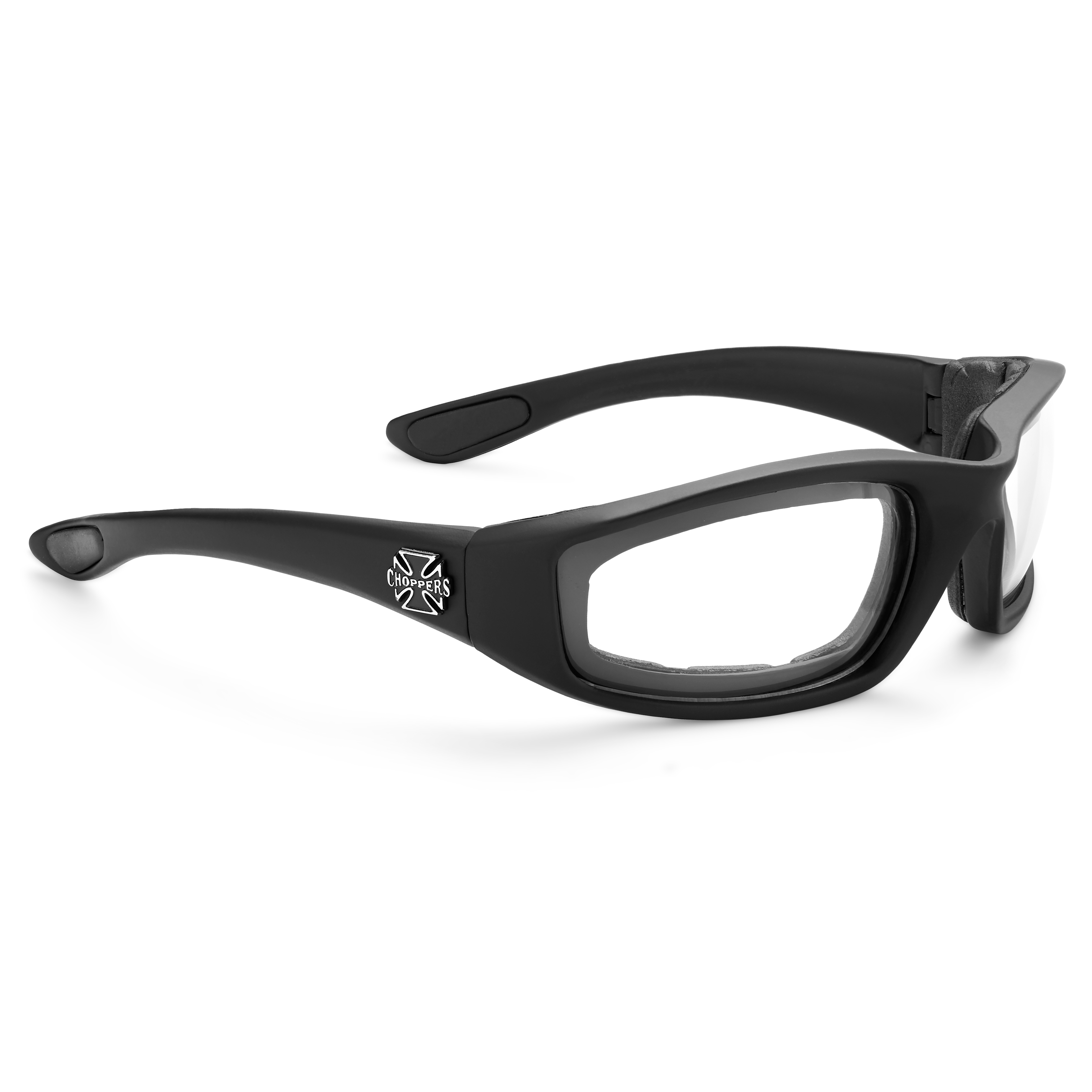 Lunettes de soleil à verres transparents rebourrées - 3