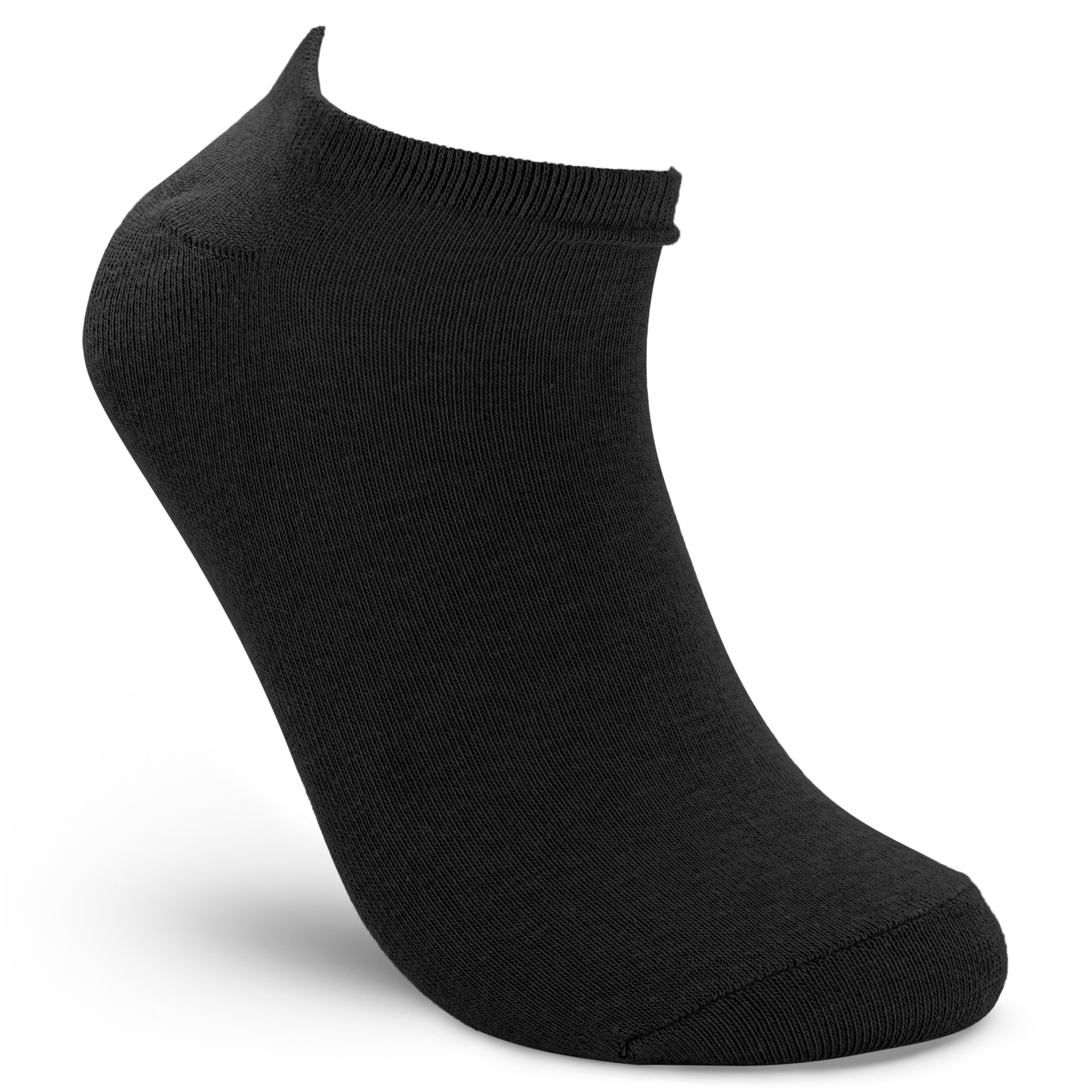 Calcetines negros de regalo para hombre, calcetines de algodón
