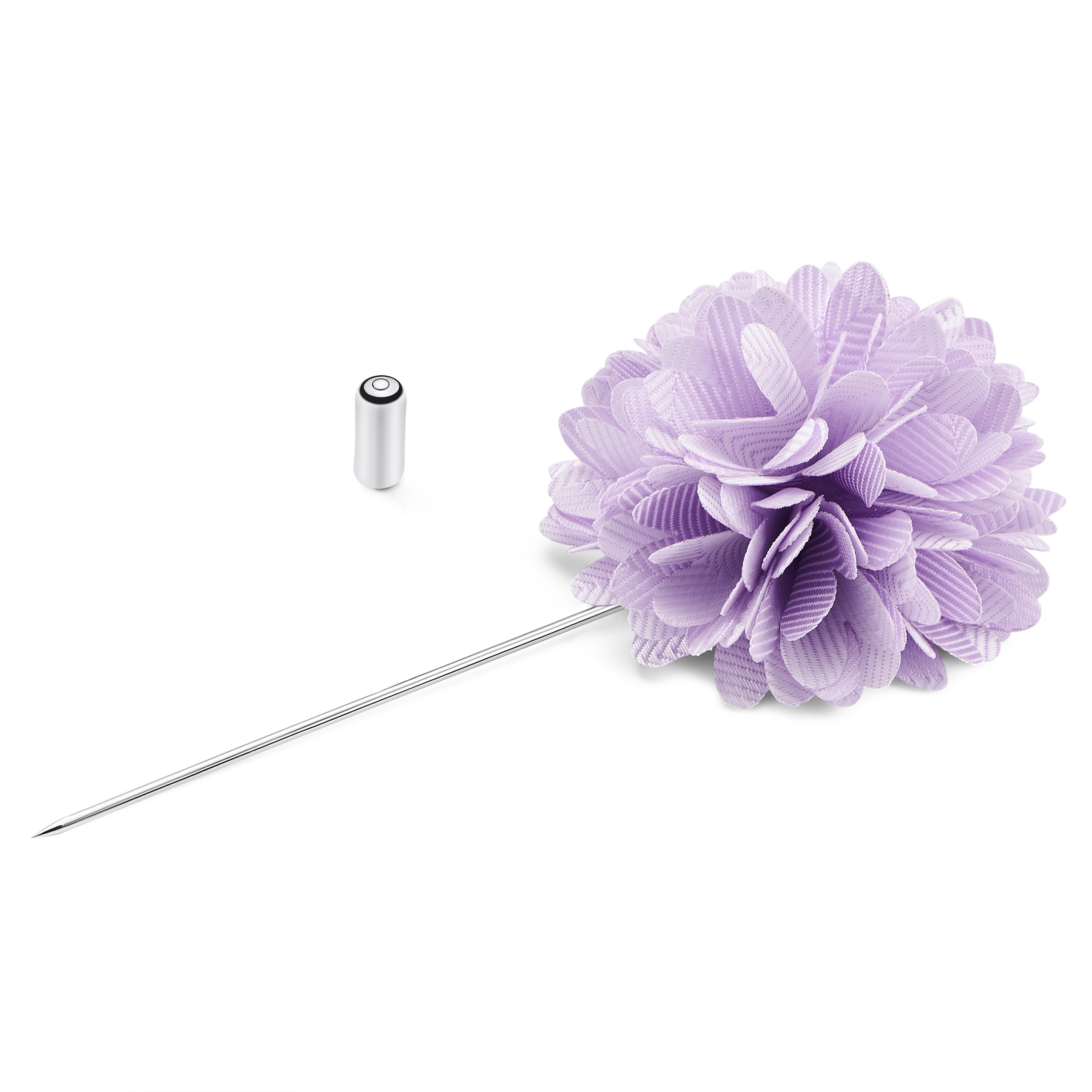 Magnolia | Light Violet Flower Lapel Pin - 2