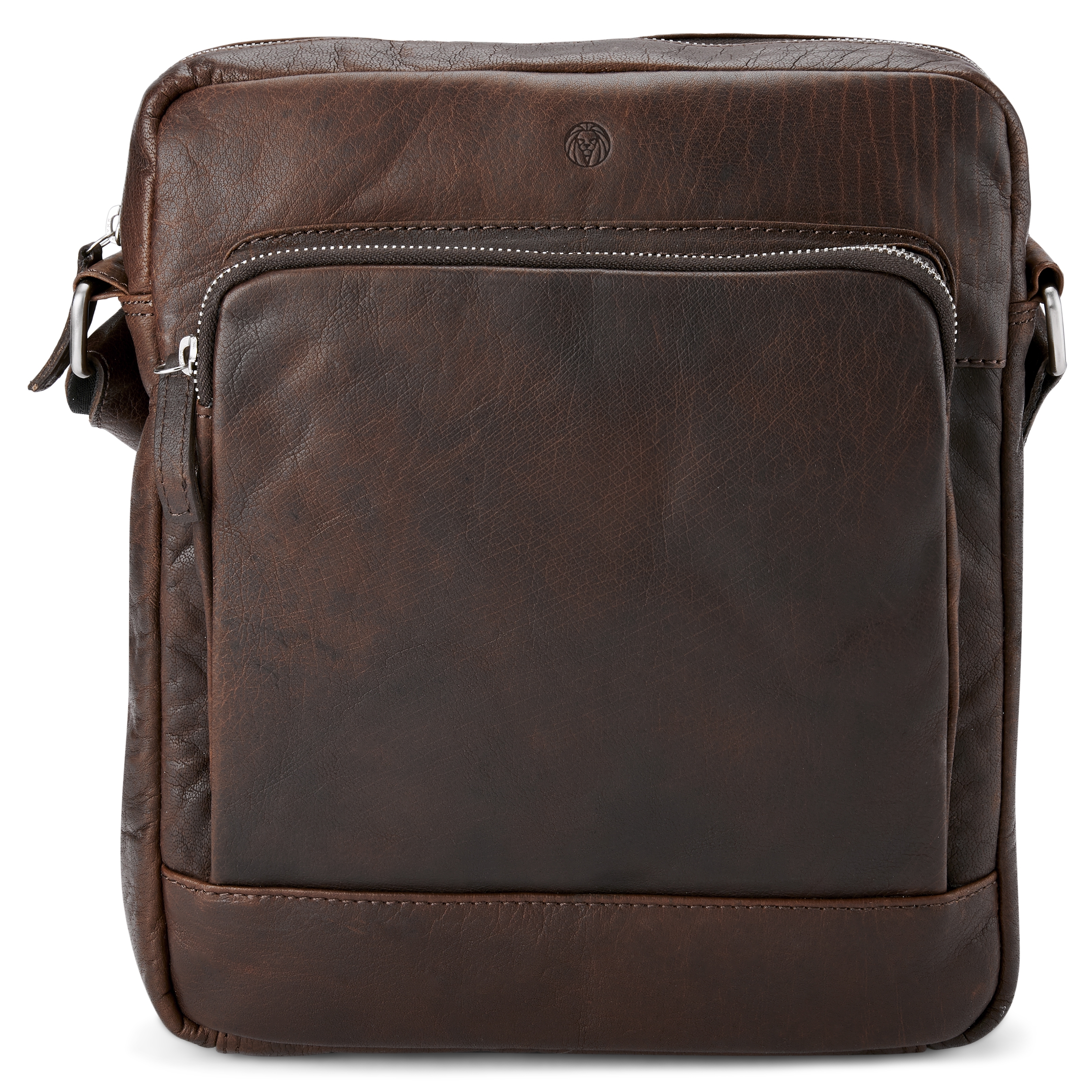 Montreal Classic Brown Leather City Bag - 3