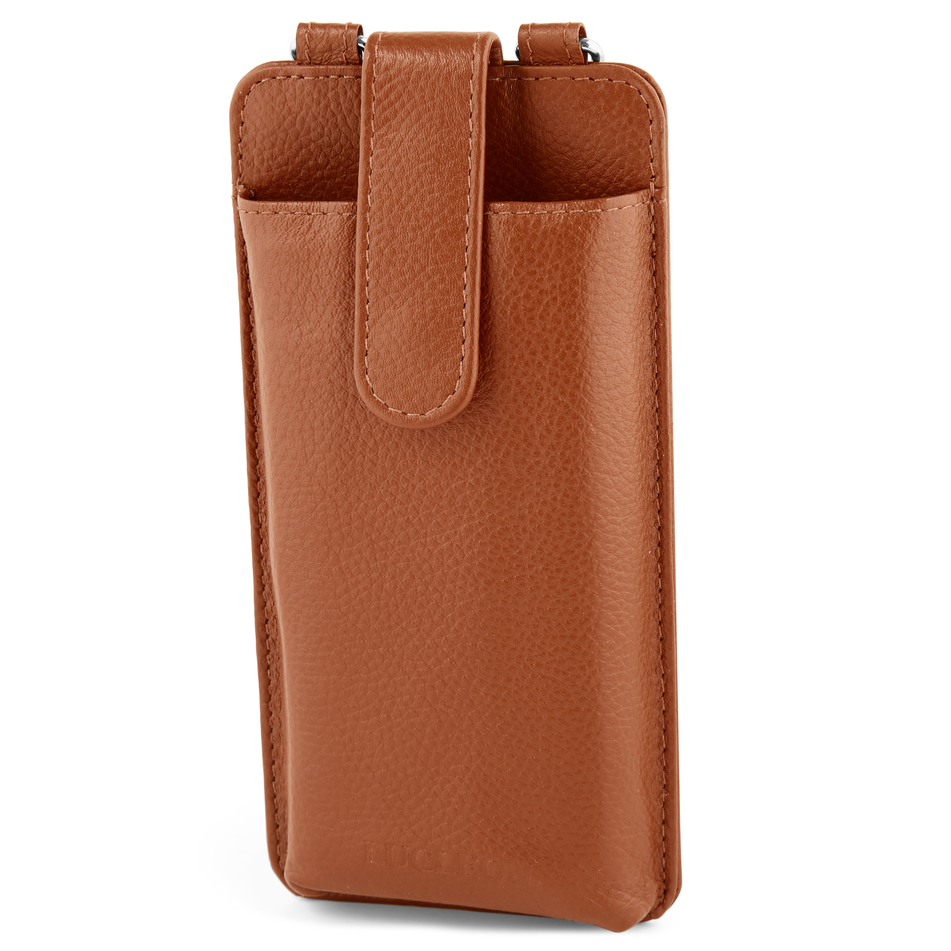 Lamont Tan Phone Pouch & Card Holder - 3