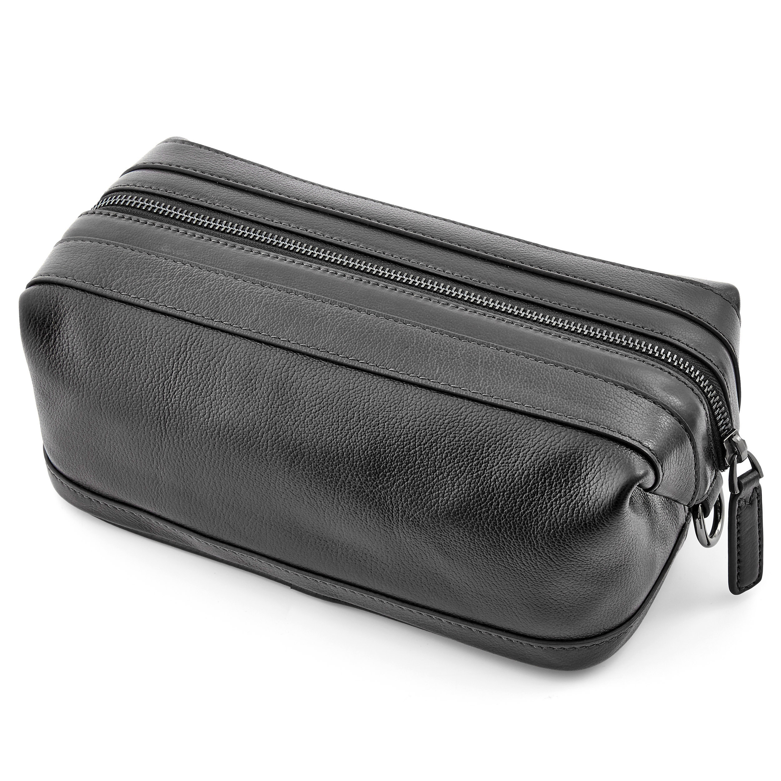 Necessär i Svart Läder - 3