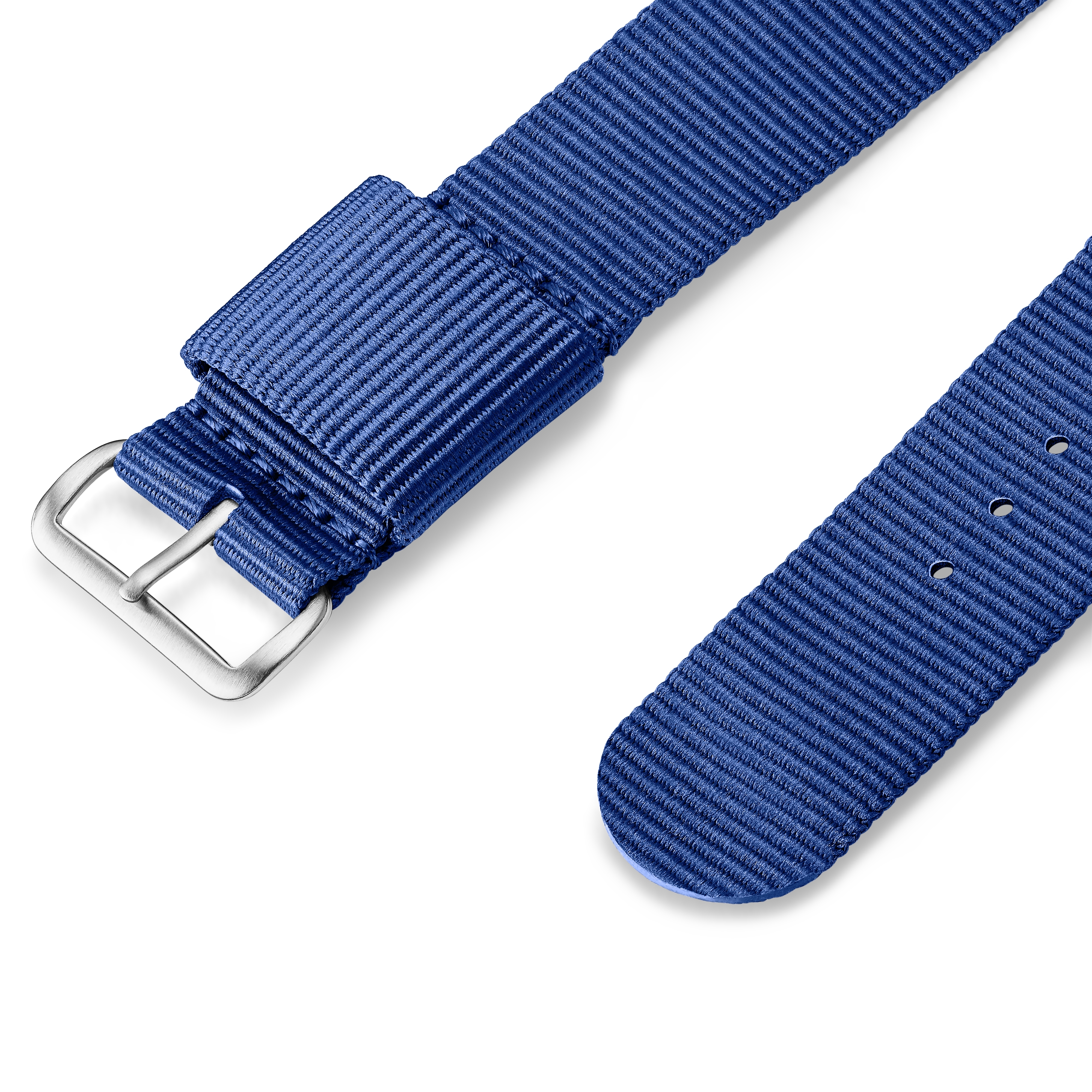 Ryka | 22 mm Navy Blue Nylon Watch Strap - 2
