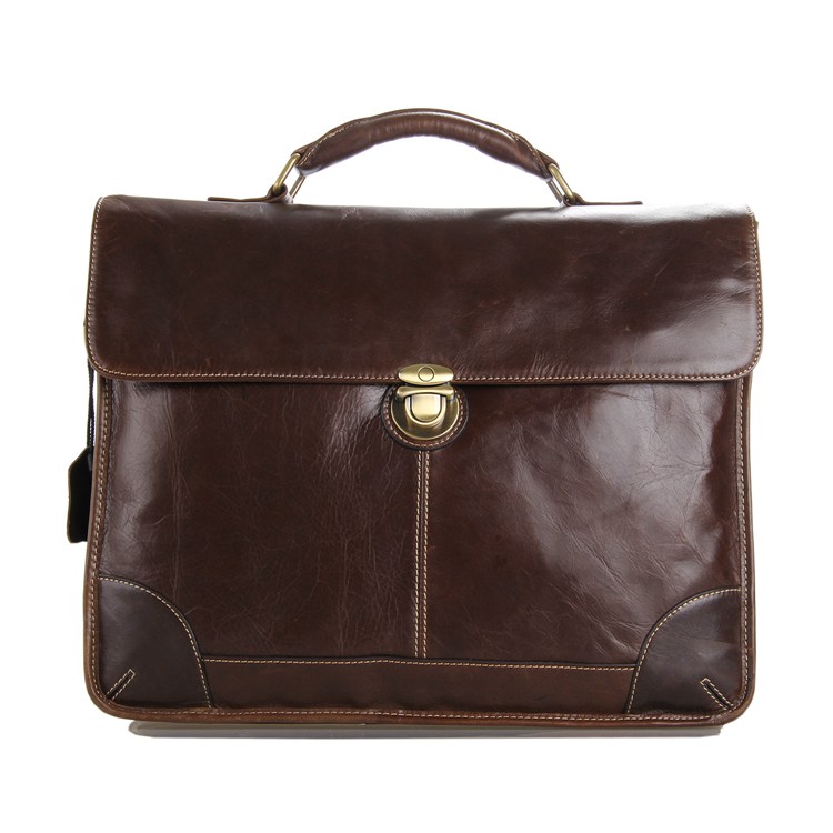 Classic Messenger Leather Case - 5
