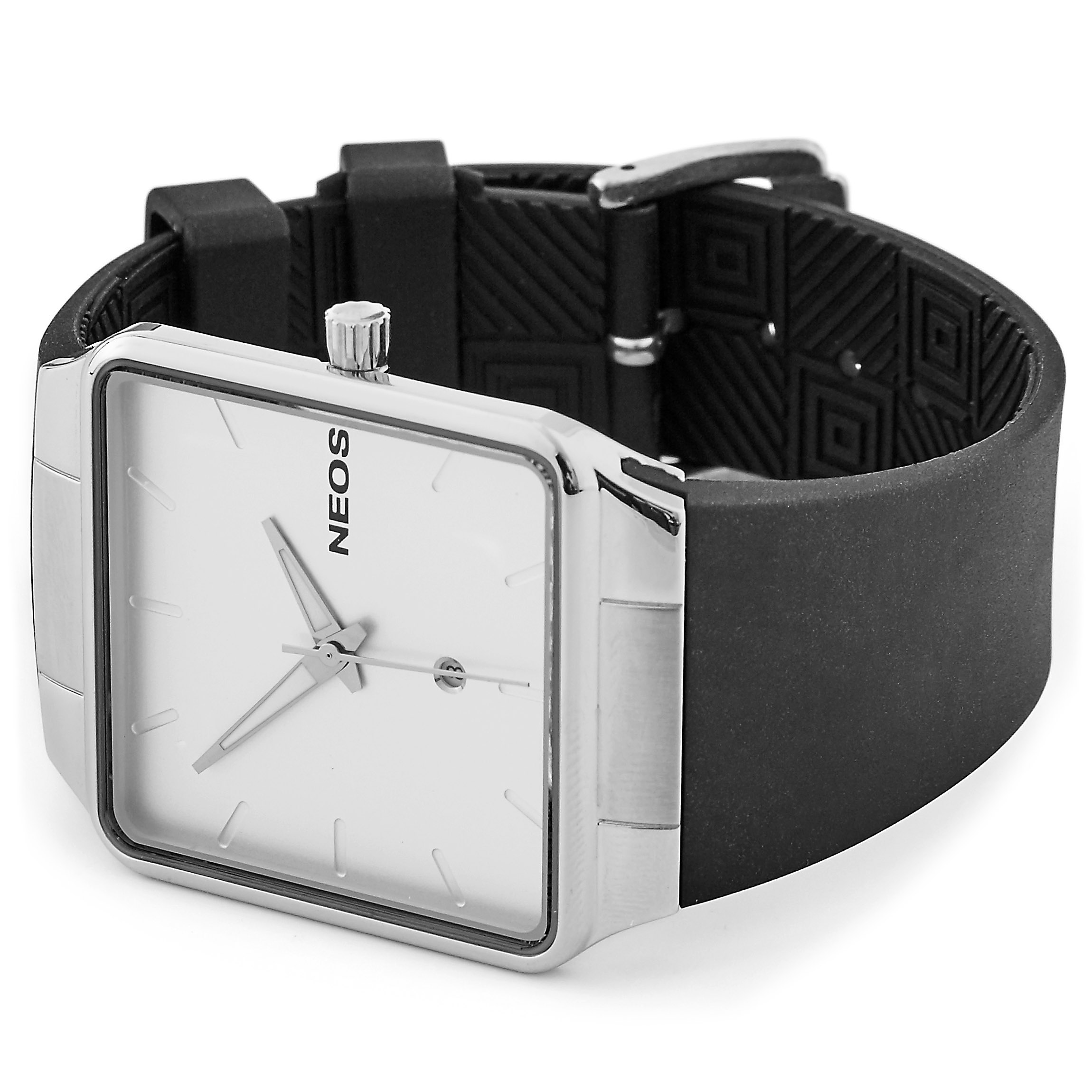 Black & White Sapphire Crystal Watch - 2