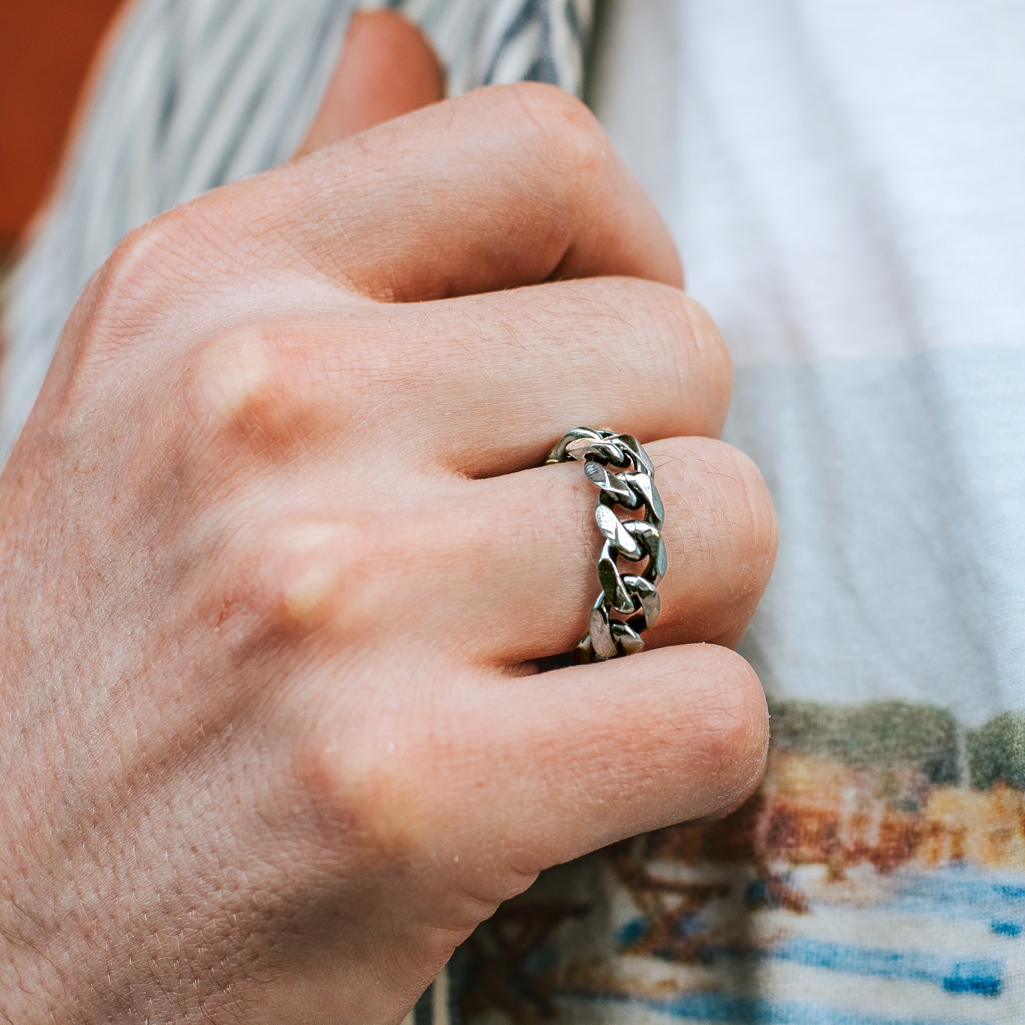 Steel Ethan Ring - 3