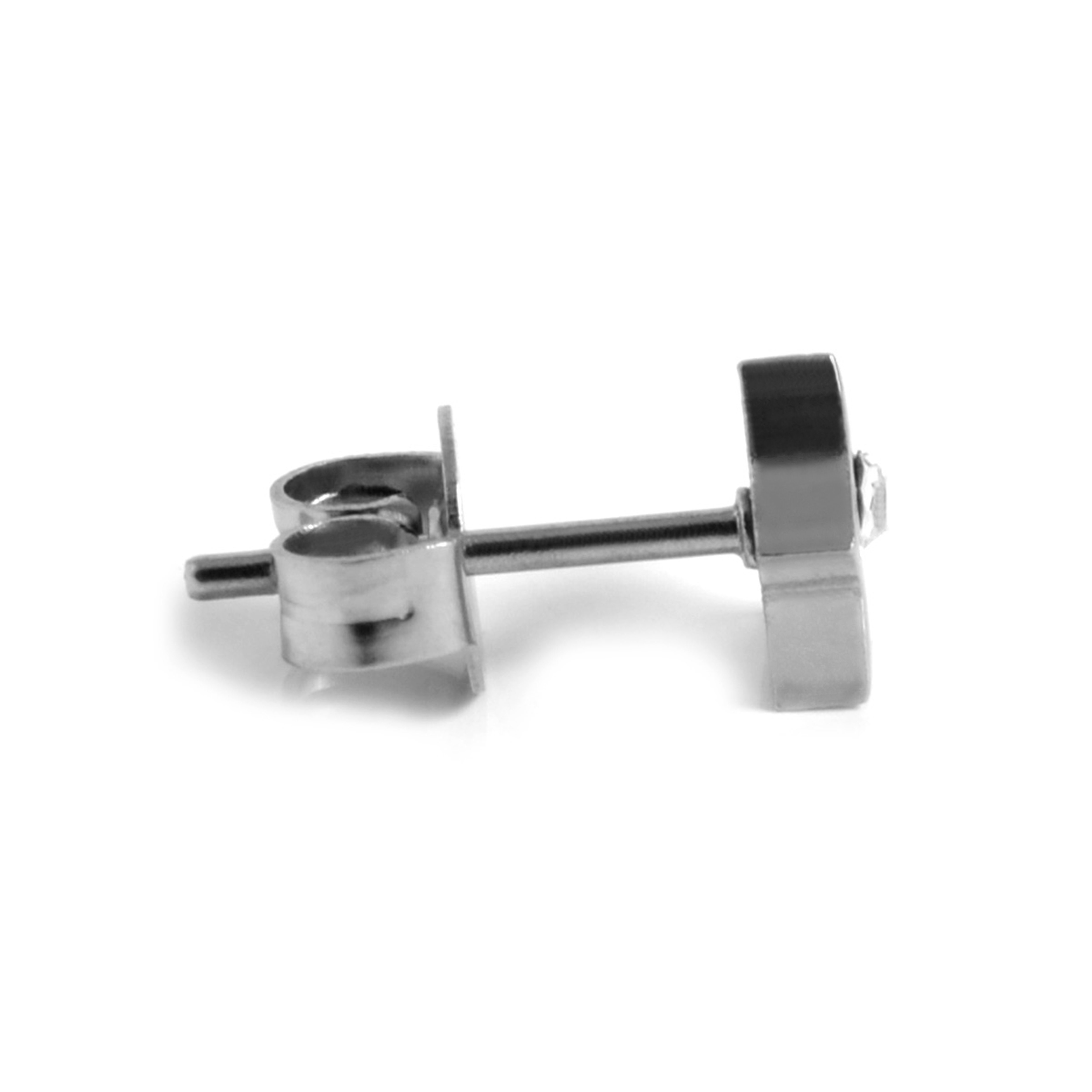 Sternohrring mit Zirkon - 2