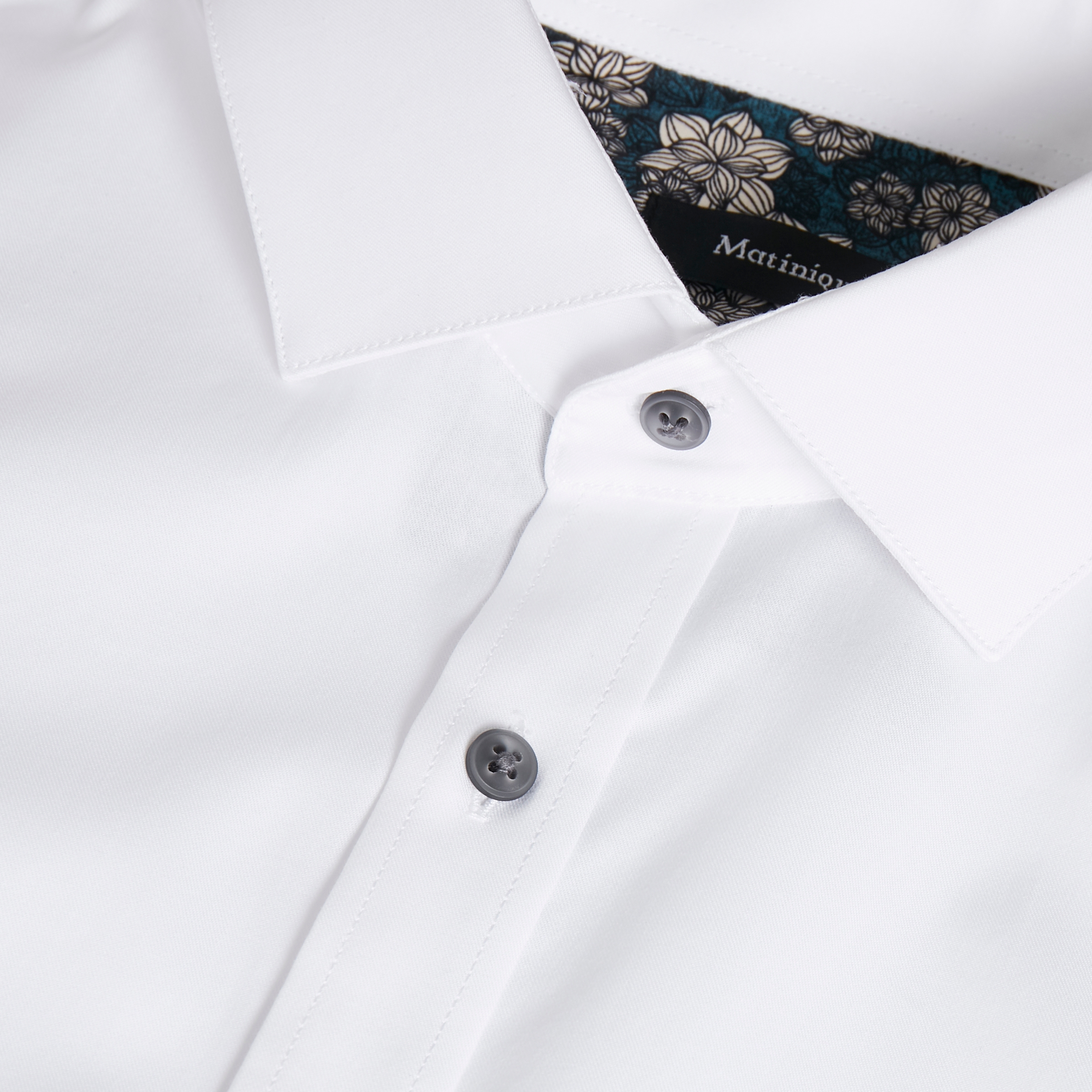 Trostol City Twill Hvit Skjorte - 3