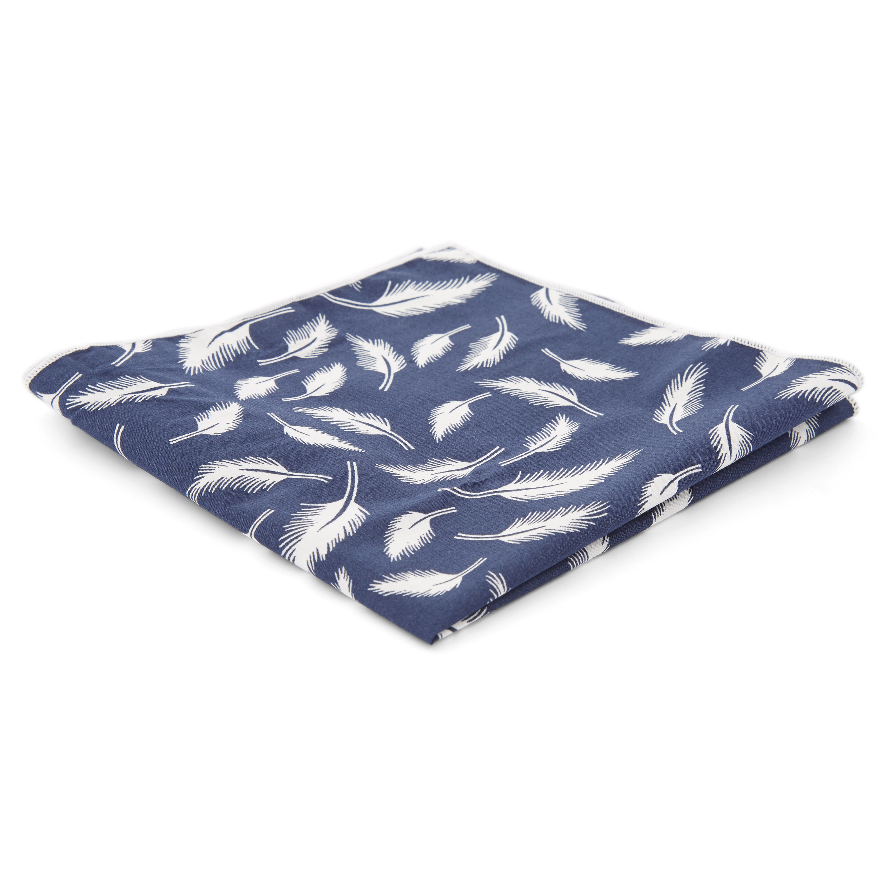 Blauwe Pochet met Verenmotief - 1