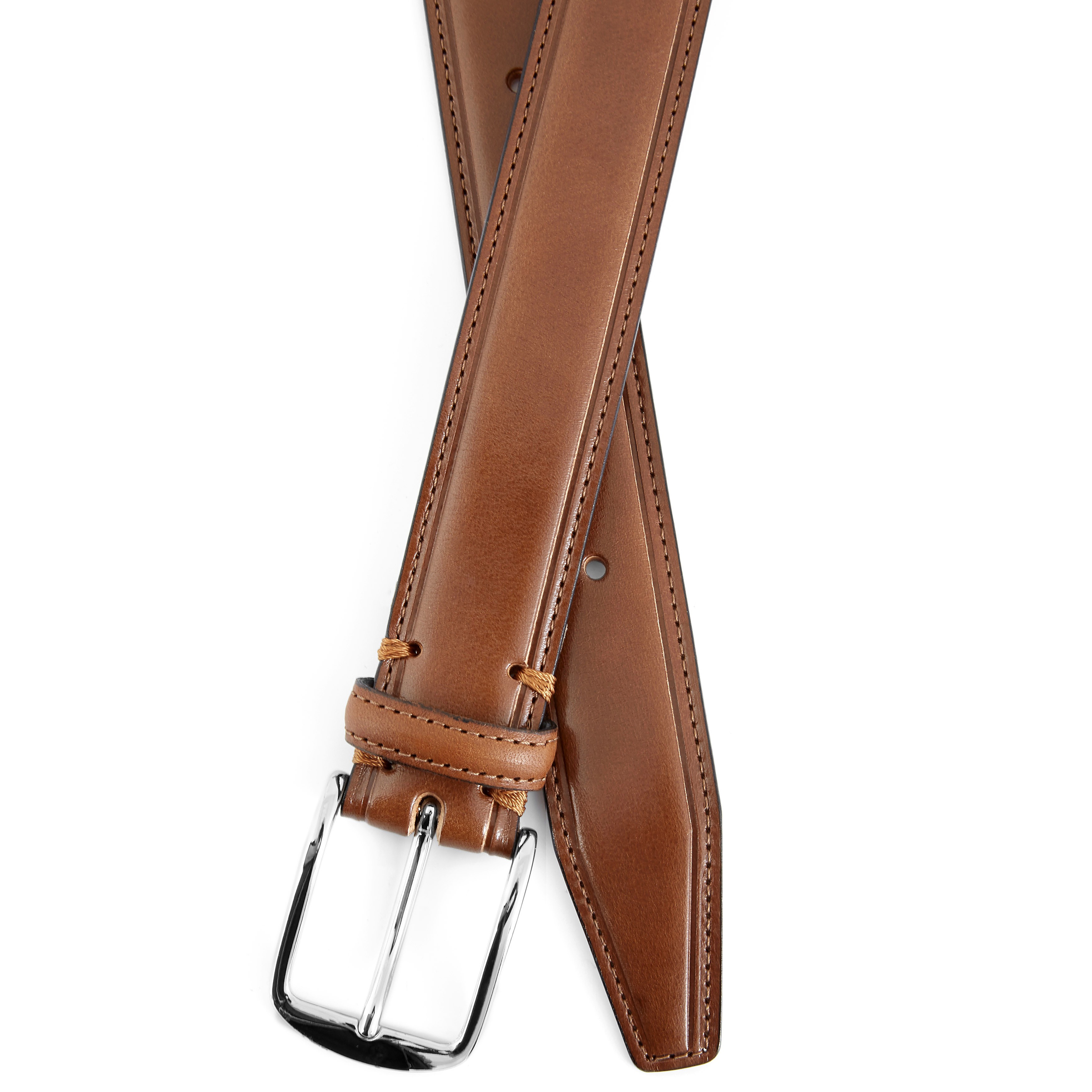 Lichtbruine en Zilverkleurige Riem - 3