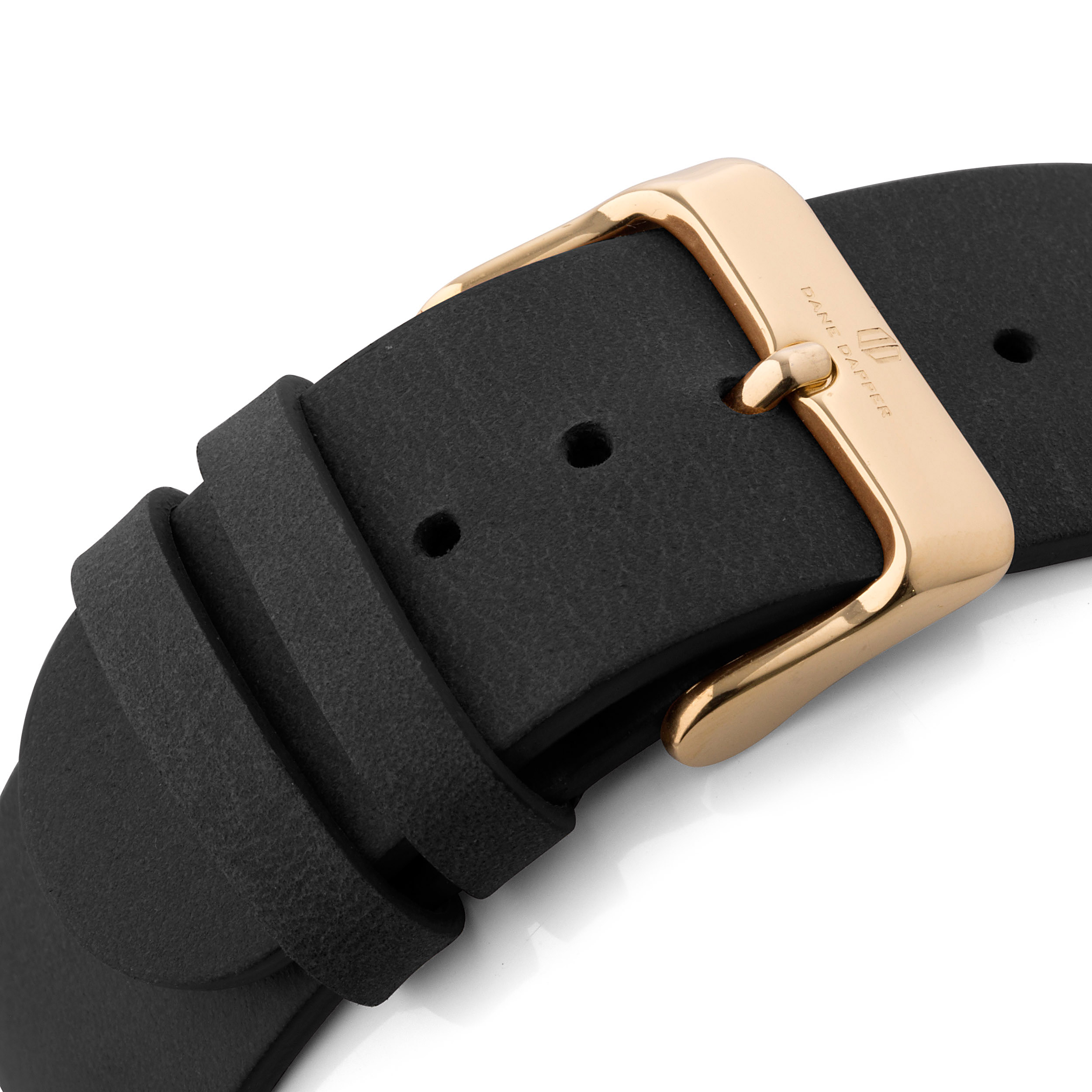 Black, White & Gold-Tone Troika Watch - 3
