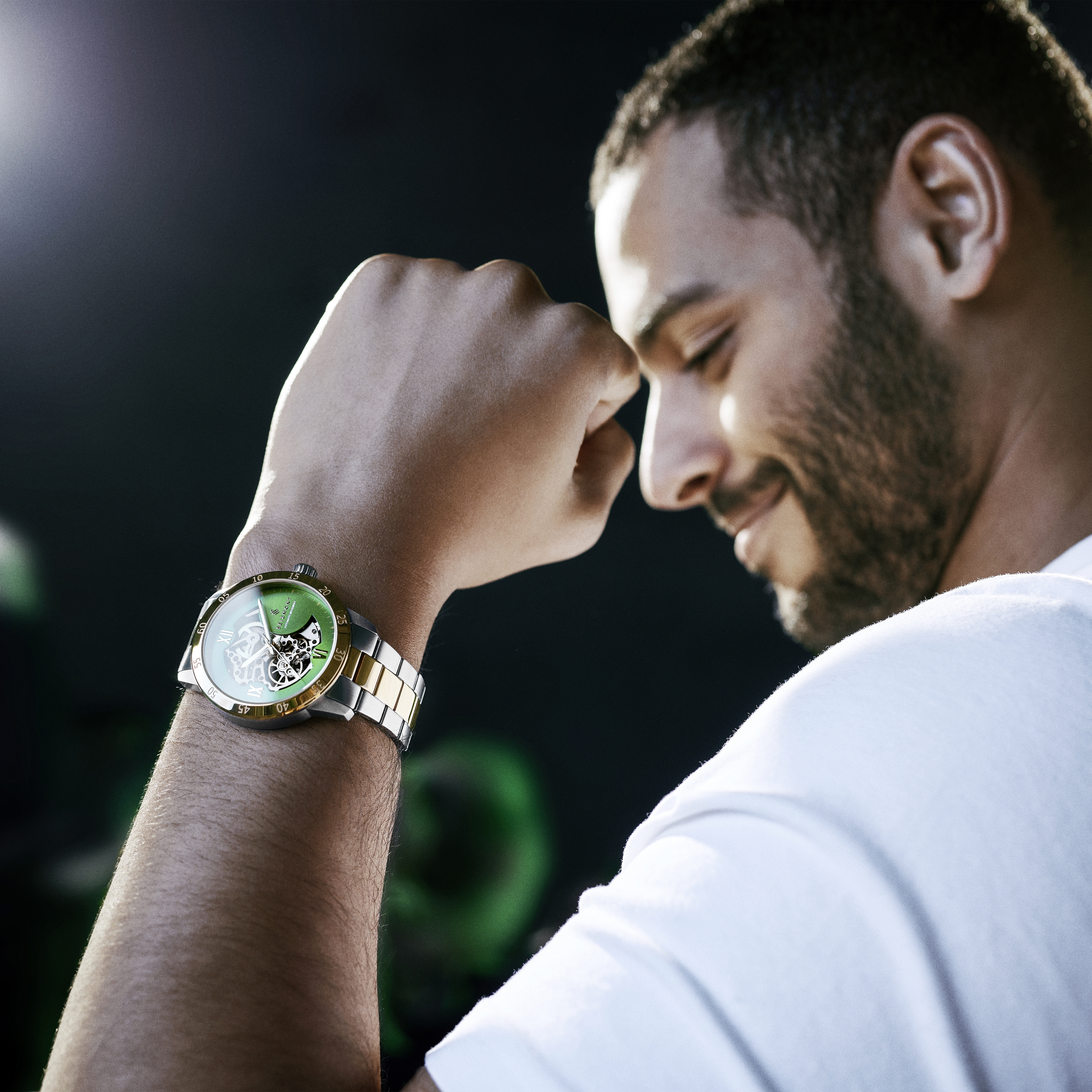 Dante II | Limited Edition Goud- & Zilverkleurig Skelethorloge - 4