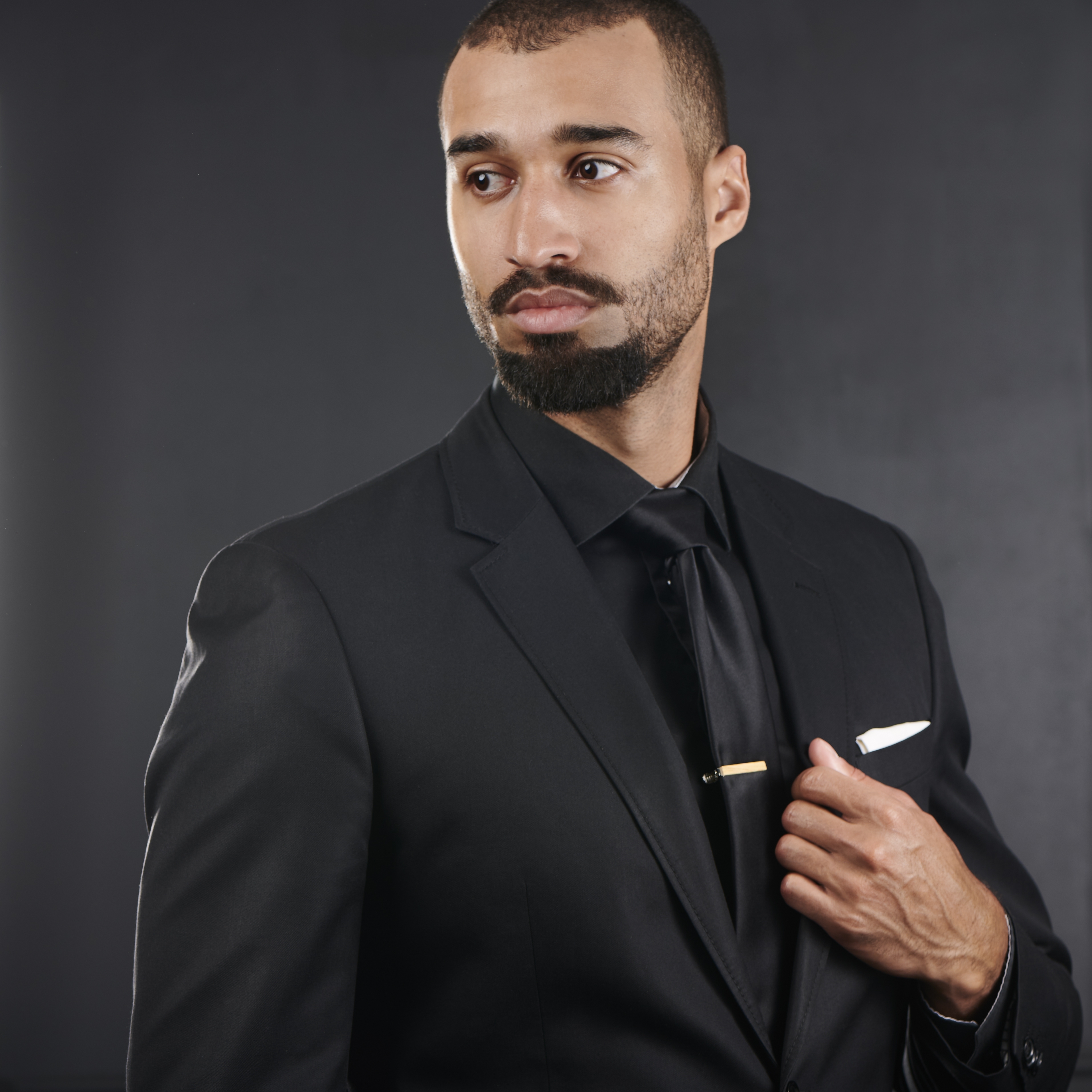 Pince à cravate en bois clair - 5