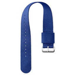 Ryka | 22 mm Marinblått Klockband i Nylon