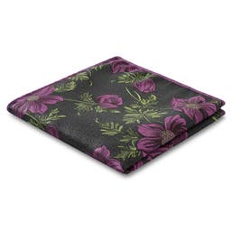 Dianthus | Purple Flower Pocket Square