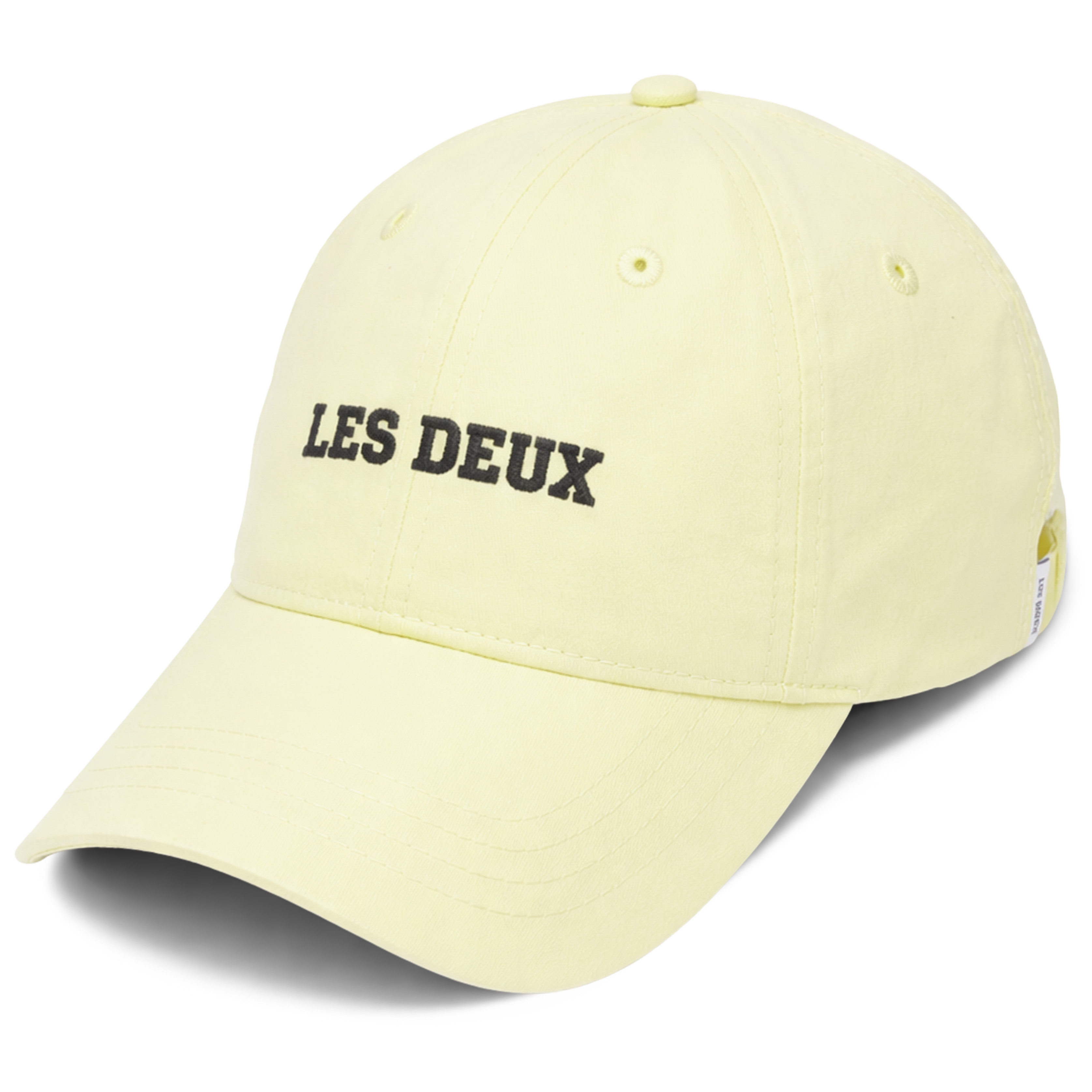 Les Deux | Jasnożółta czapka z daszkiem Mini Blake Dad Cap - 4