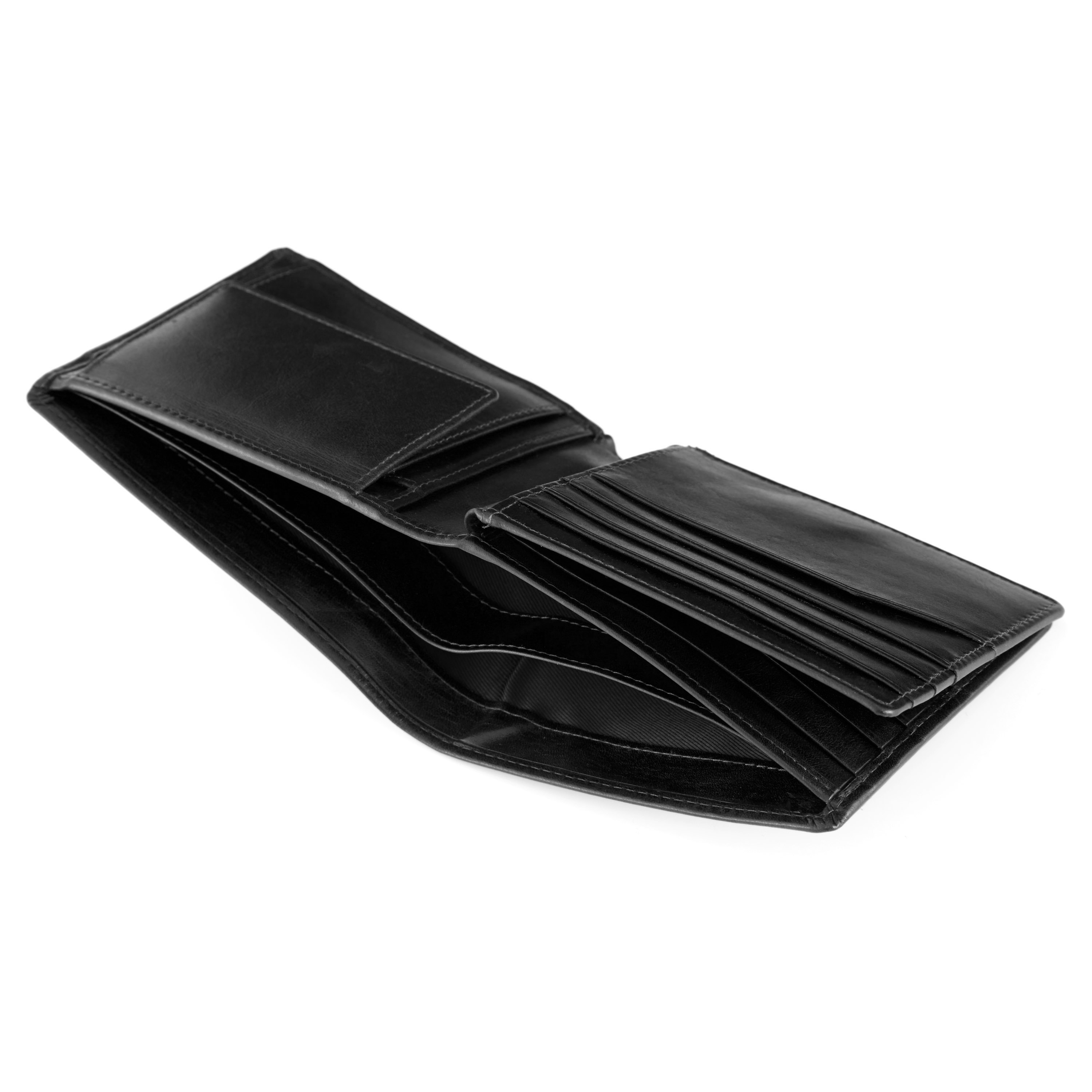 Schwarze Tommy Jasper Leder Geldbörse - 13