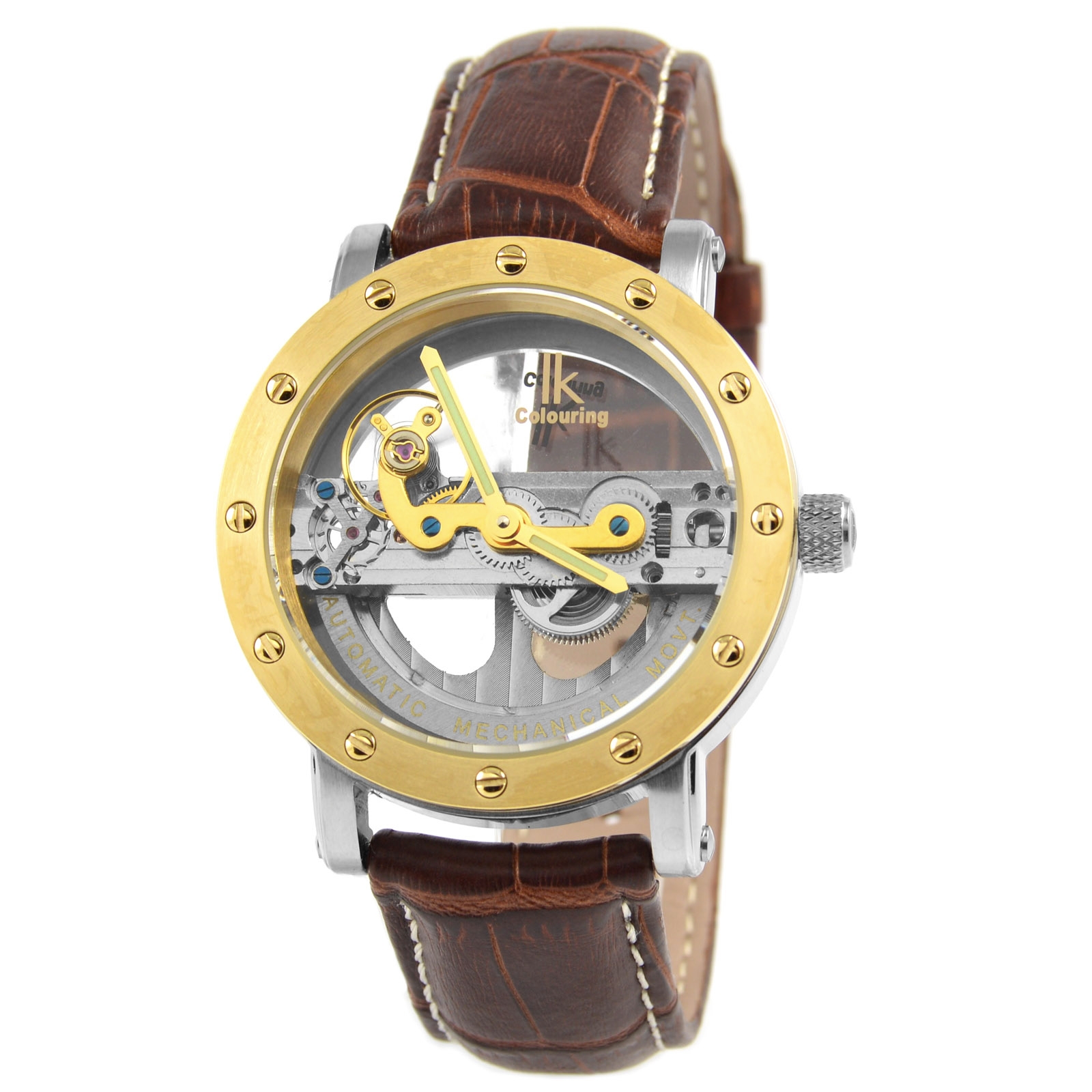 Braune Pristine Mechanische Armbanduhr - 1