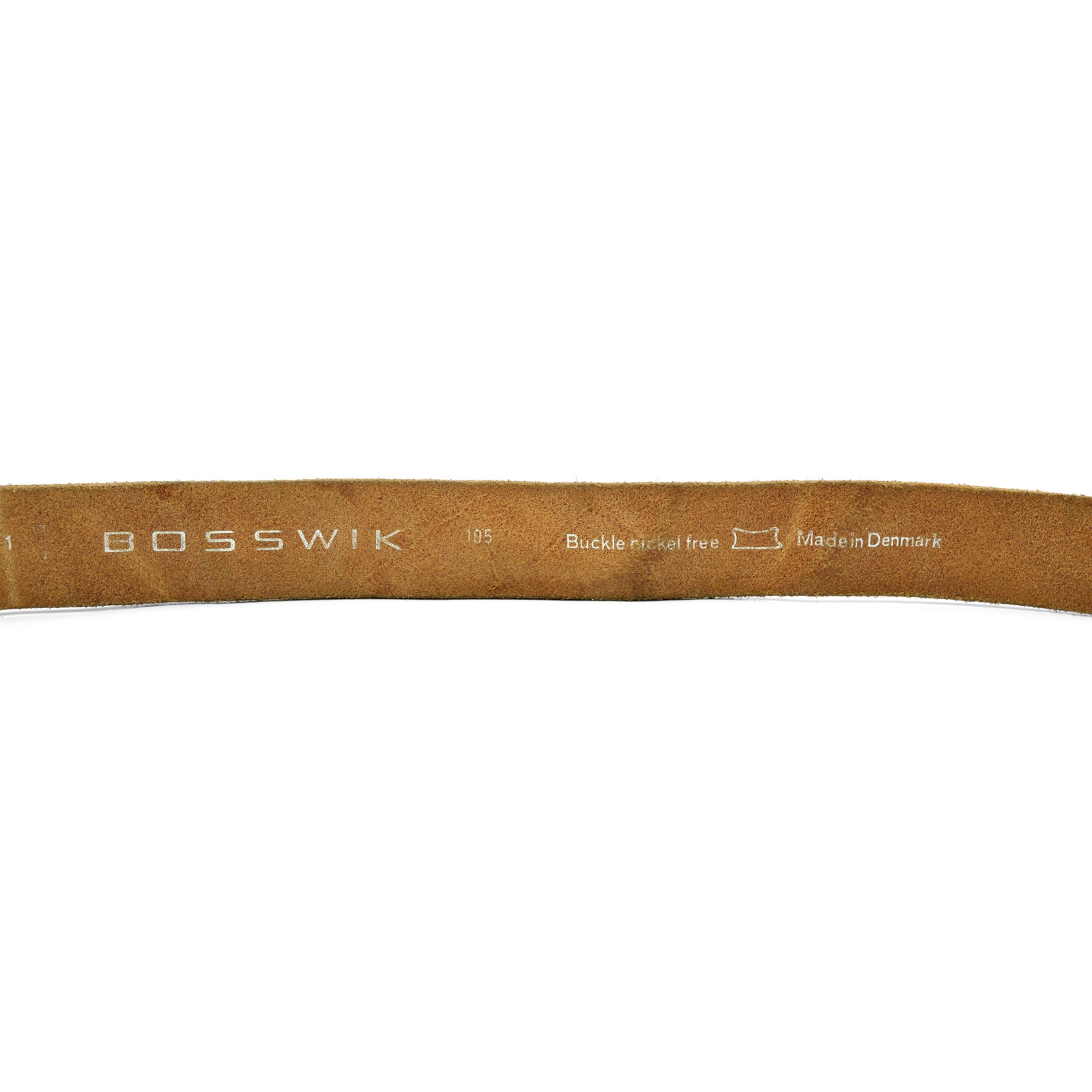 Cognac Ledergürtel - 3