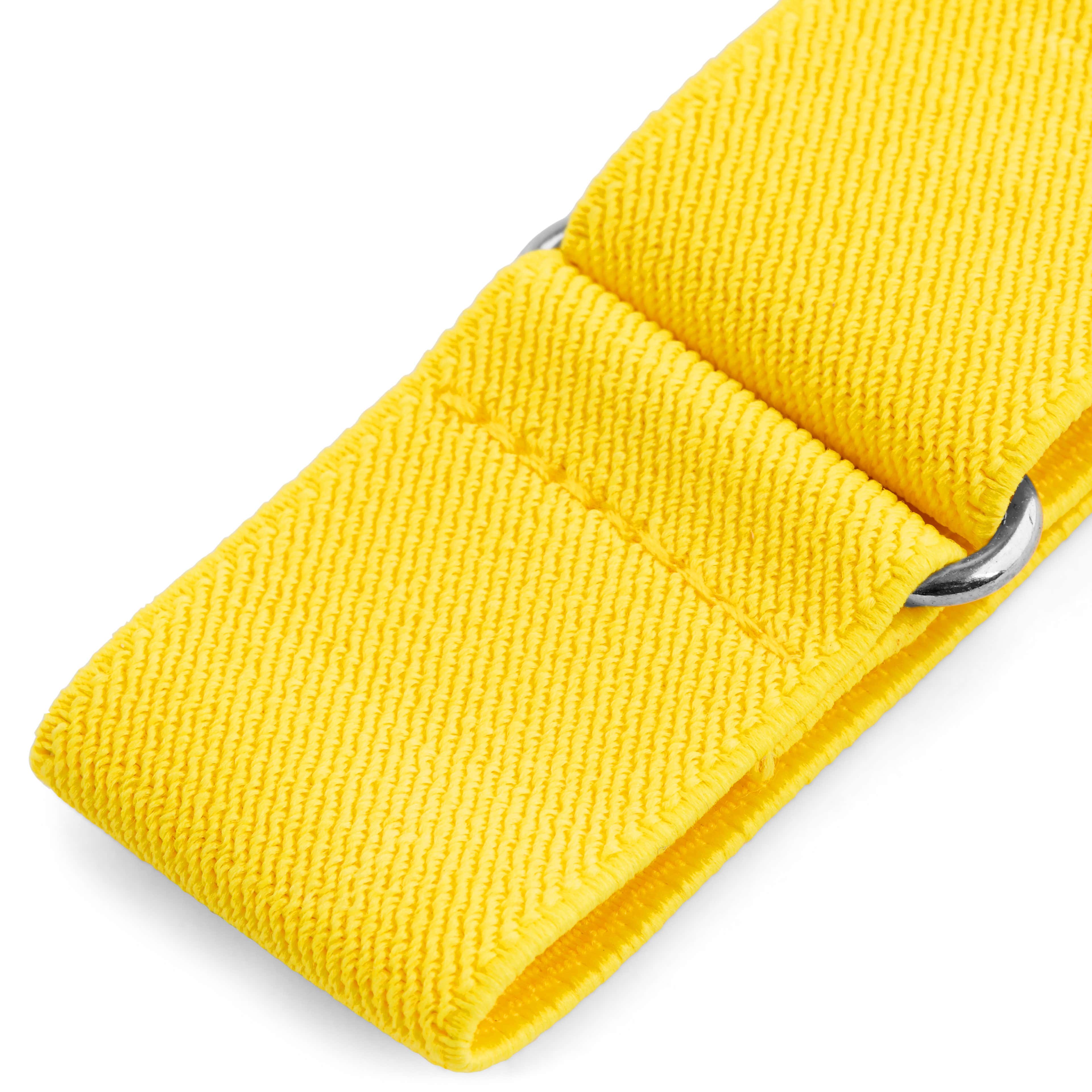 Wide Yellow Sleeve Garters - 2 - hover gallery