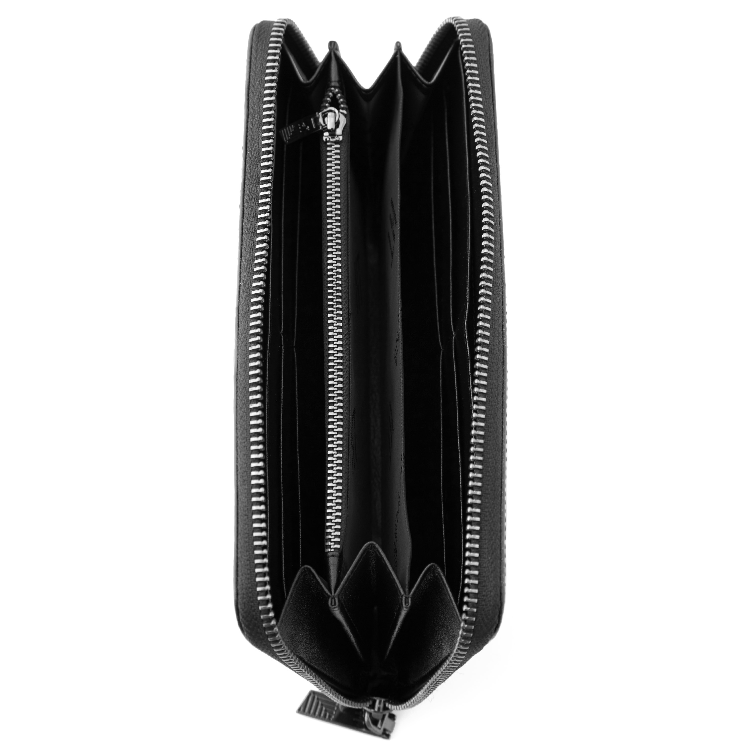 Große Schwarze Hautton Geldbörse - 2