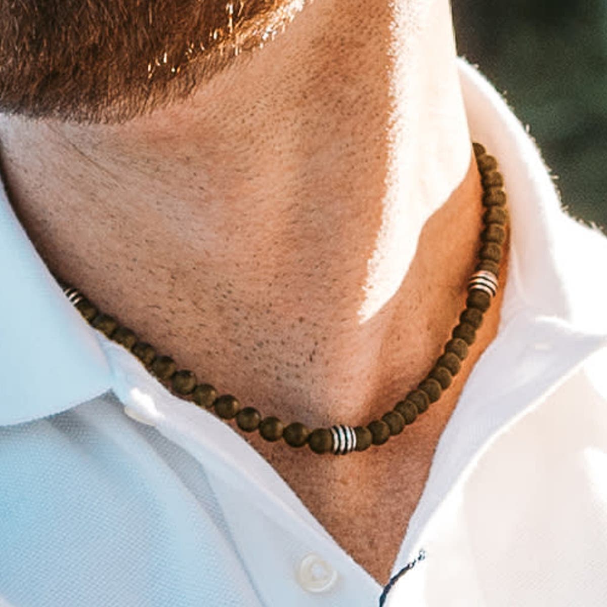 Men's Bead Chains - The Black Bow Jewelry Company