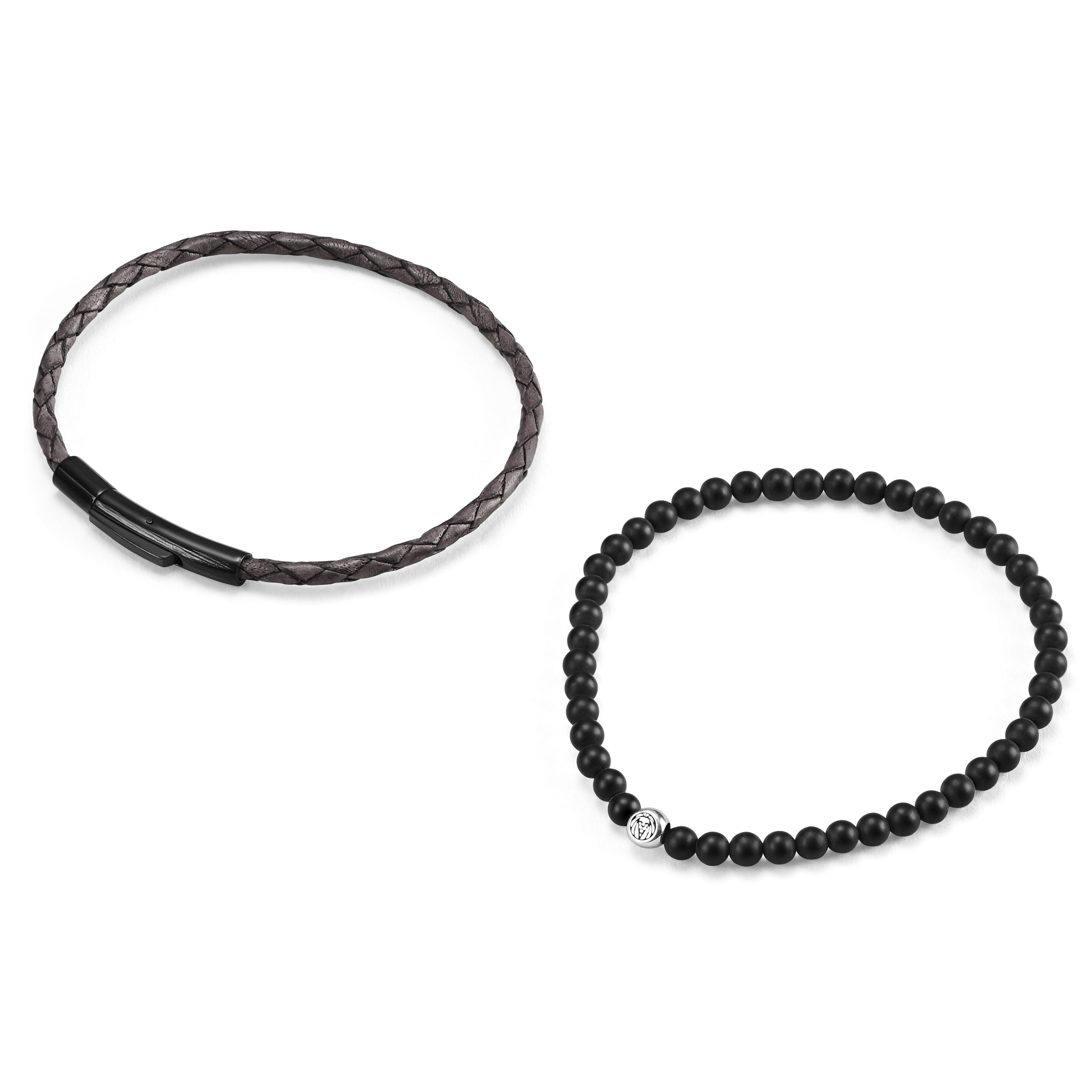 Harmaa 925 William-rannekoru - 2