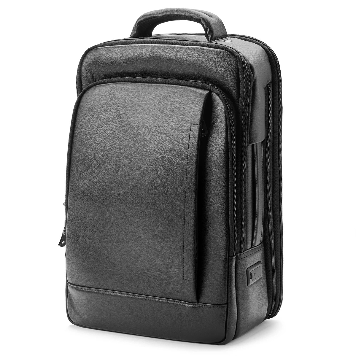 dolton flap backpack leather Florentine Zip Pod Dooney & Bourke grab option while the shoulder straps distribute weight for daily use Leather Collection La Dolfina