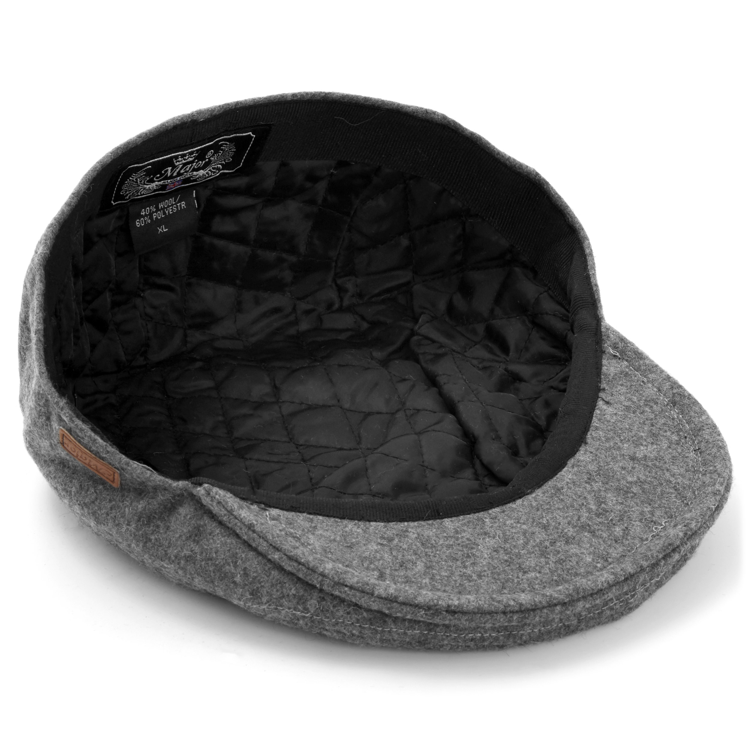 Ash Grey Flat Cap - 4