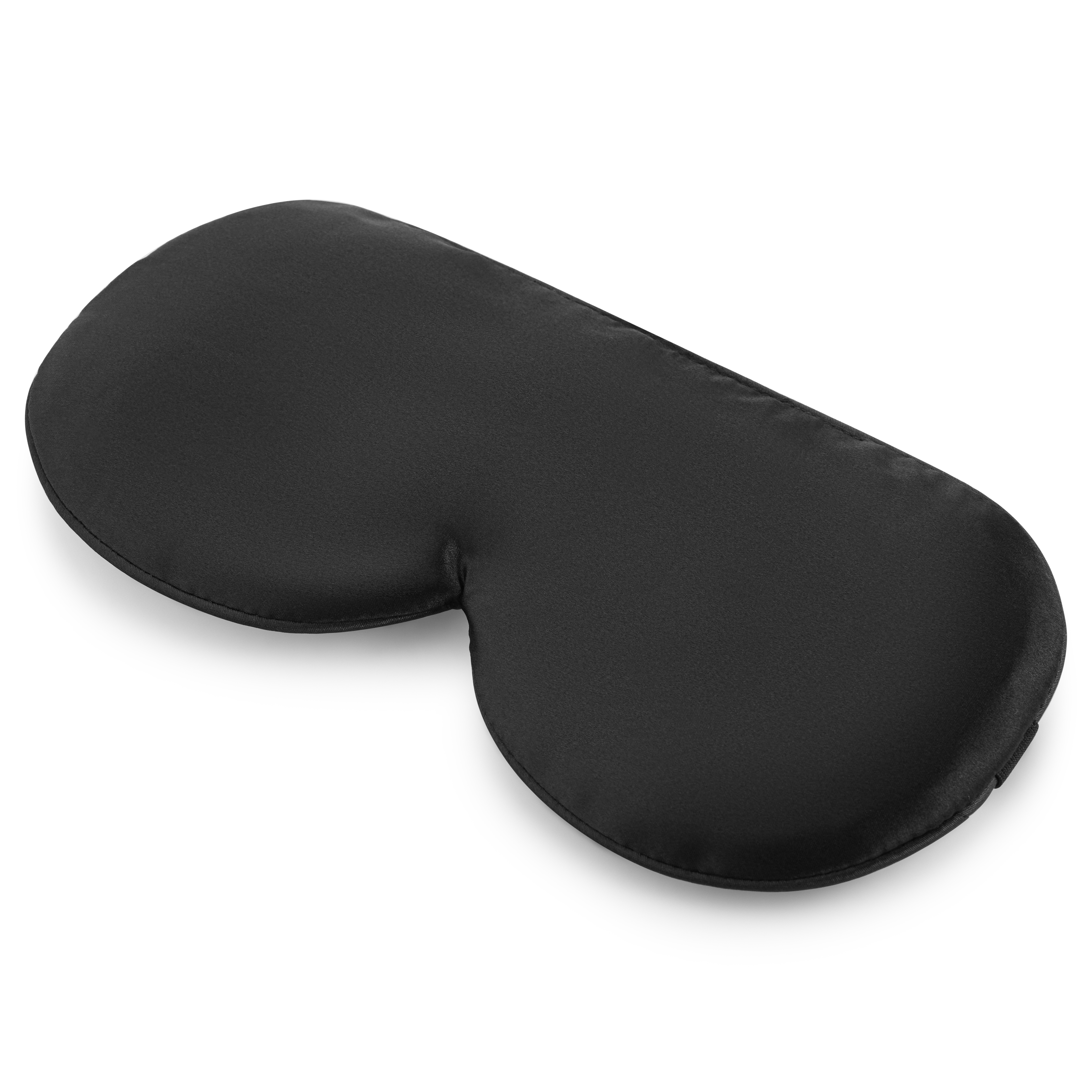 Black Deluxe Silk Sleeping Mask - 2