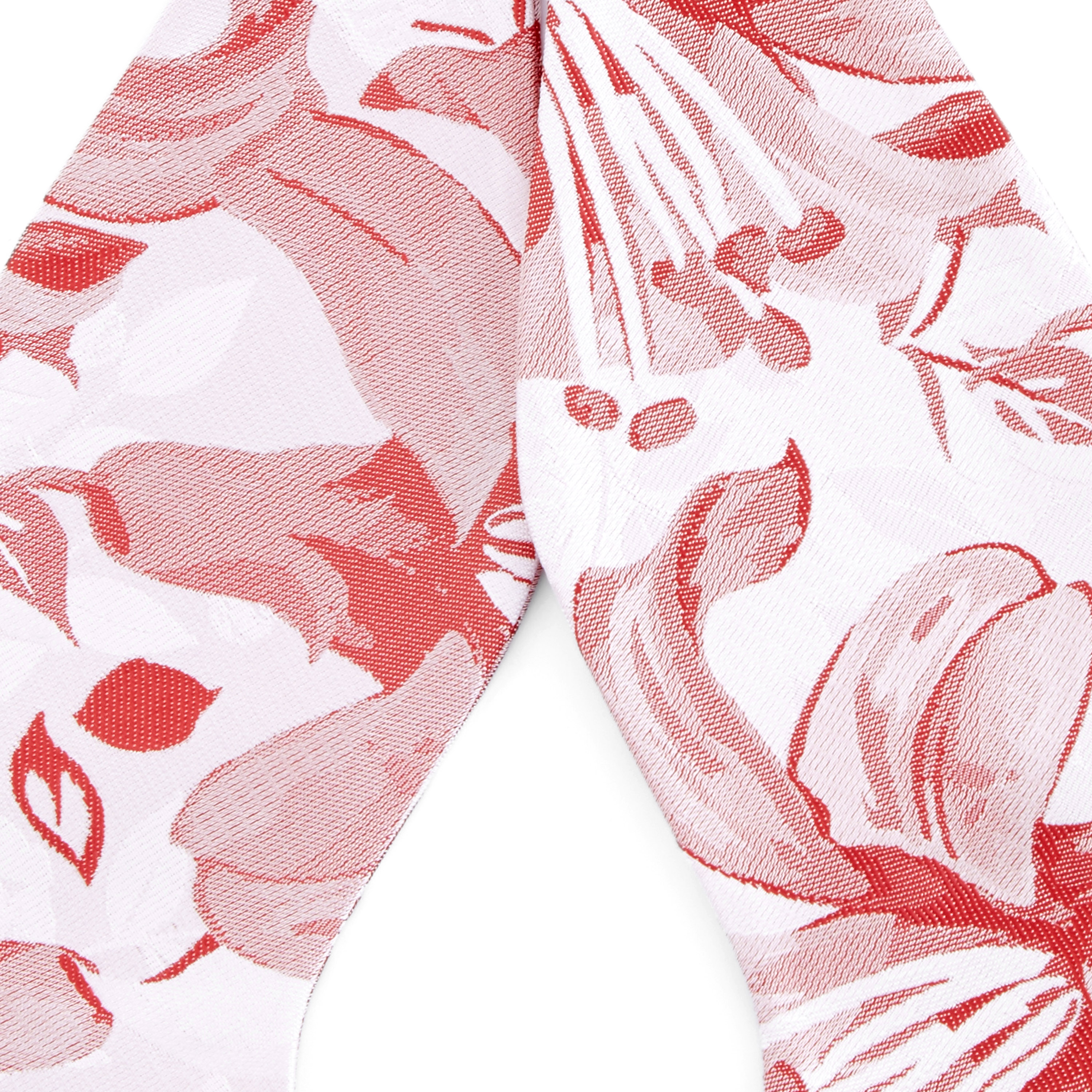 Floral Self-Tie Bow Tie - 2