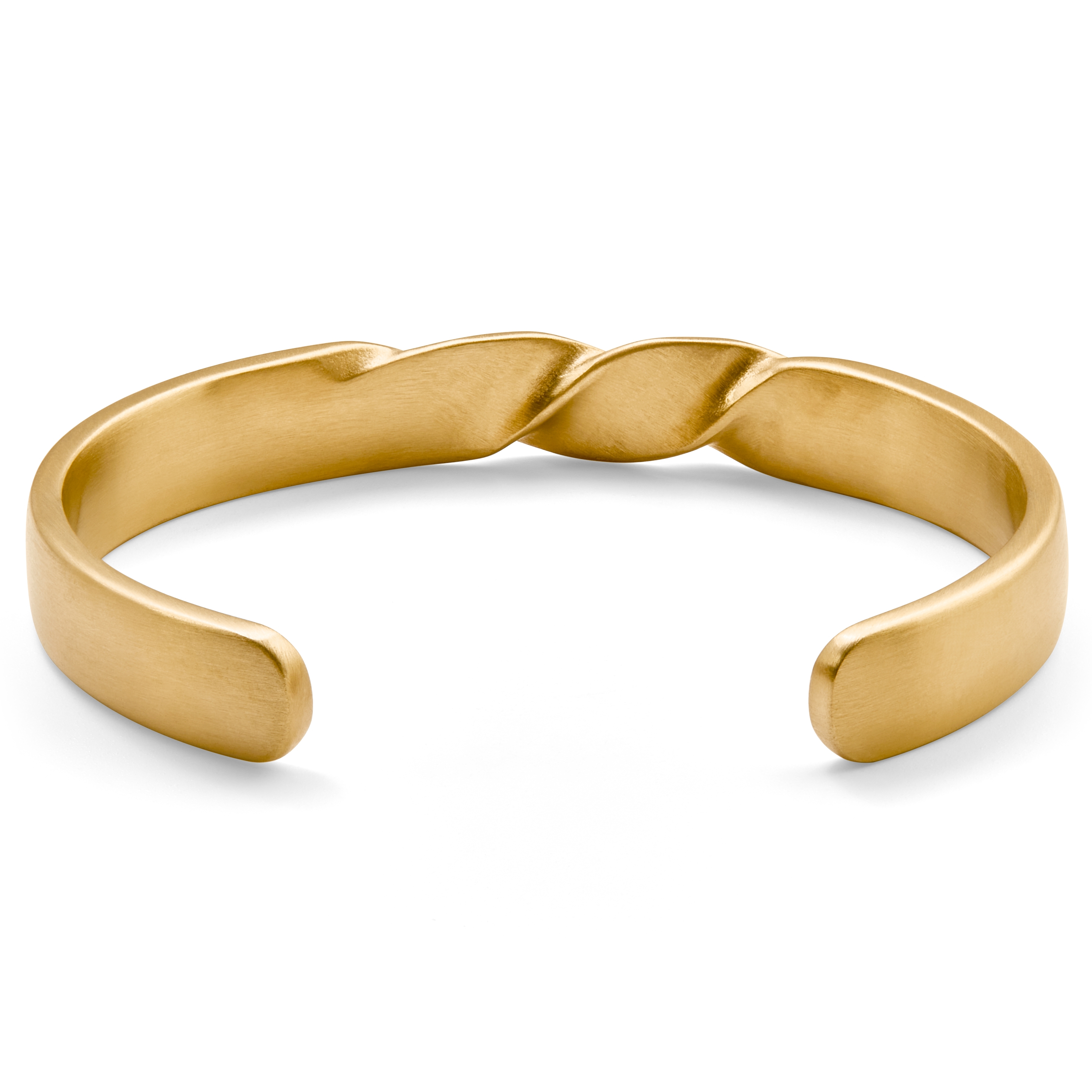 Evan Messiah Twisted Gold-tone Cuff Bracelet - 3