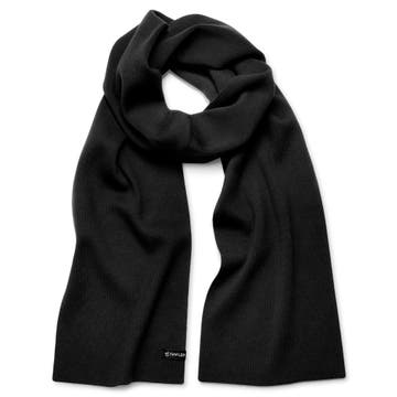 Kyler Kite | Черен шал от органичен памук Kyler Kite | Черен шал от органичен памук