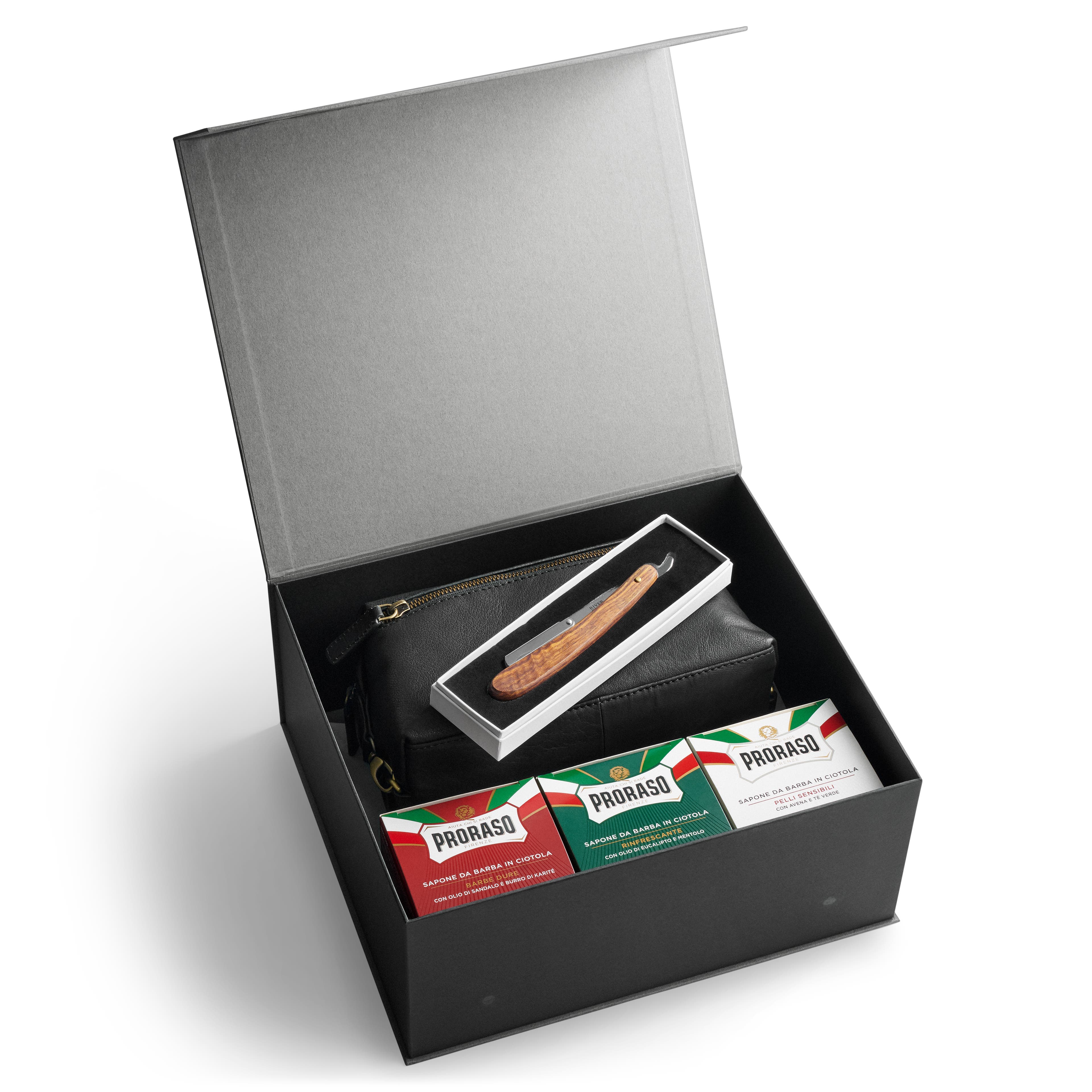 Подаръчна кутия с продукти за бръснене