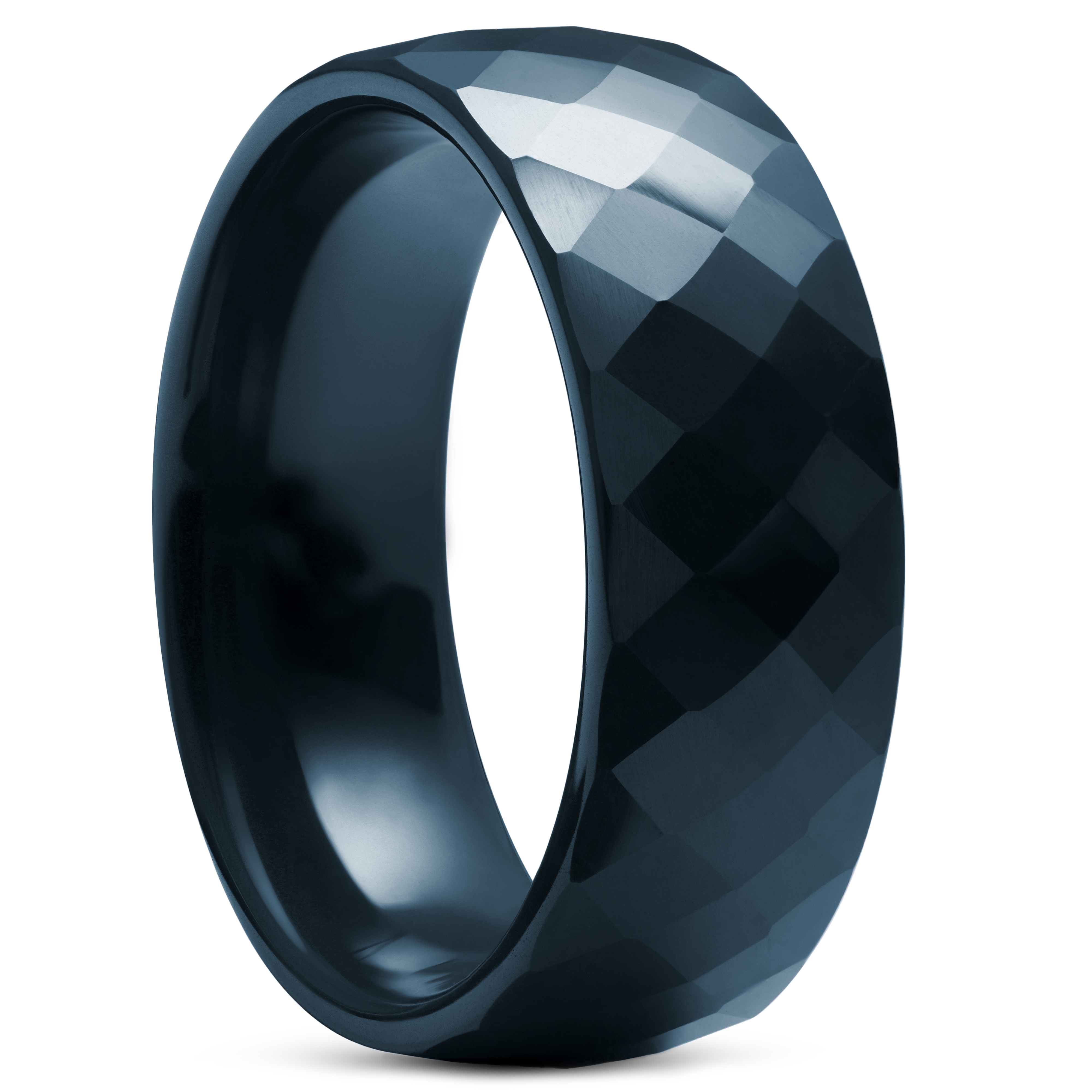 Making a Glowing Meteorite and Black Ceramic Wedding Ring - YouTube