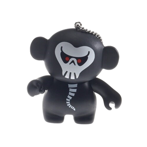 Monskey Skeleton - Nøglering - 1