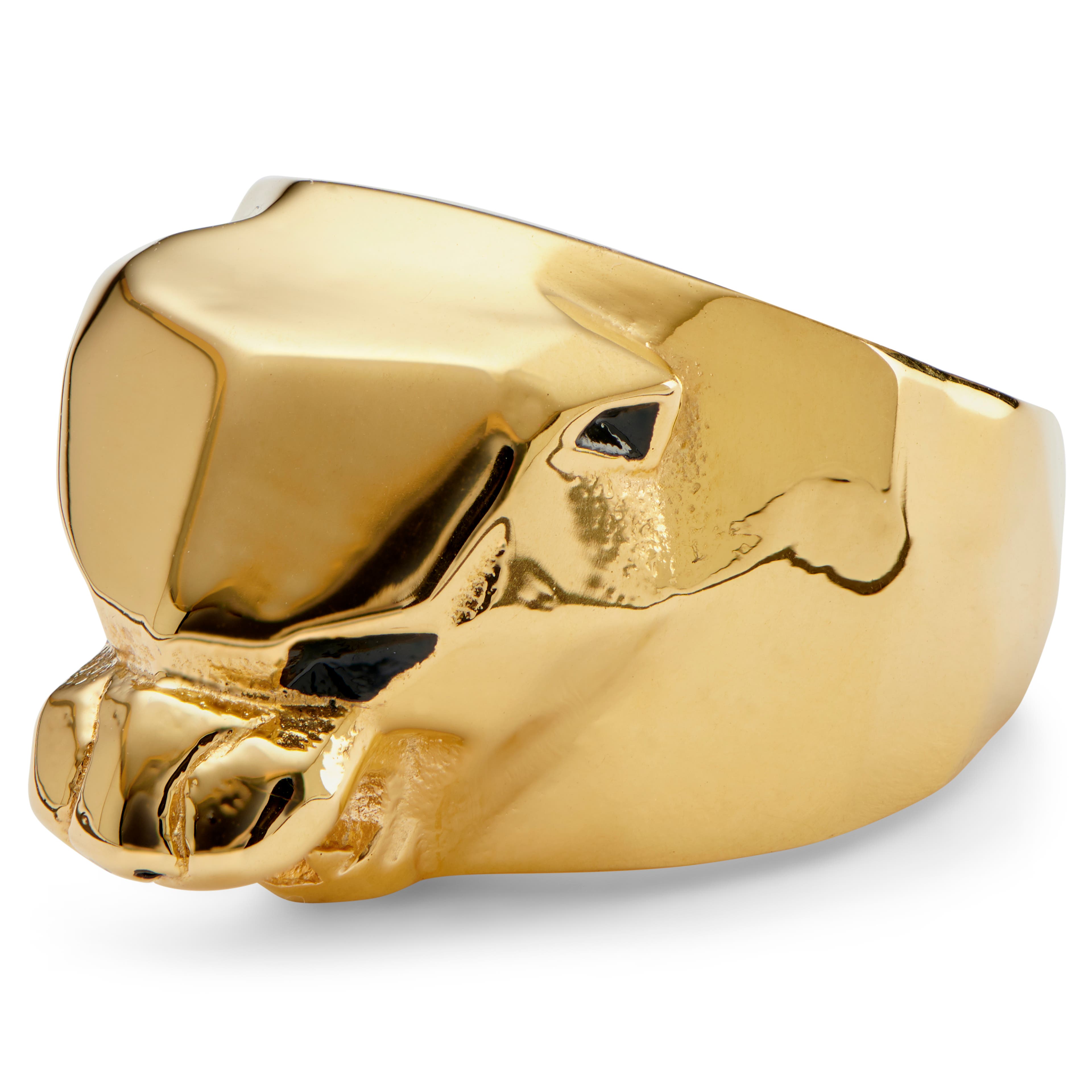 Mack Guldfarvet Puma Ring