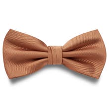 Brown pre tied bow ties