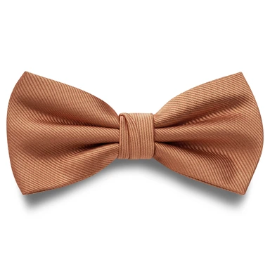 Vorgebundene Grosgrain Fliege in Cognac Vorgebundene Grosgrain Fliege in Cognac