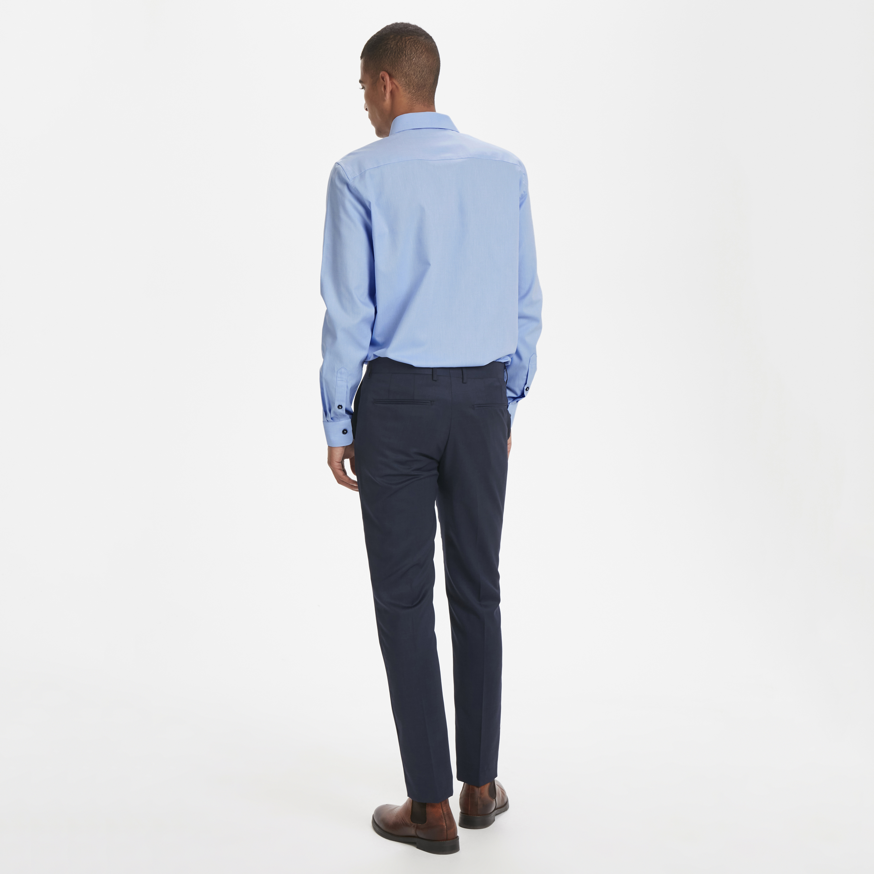 Trostol Business Blue Shirt  - 7