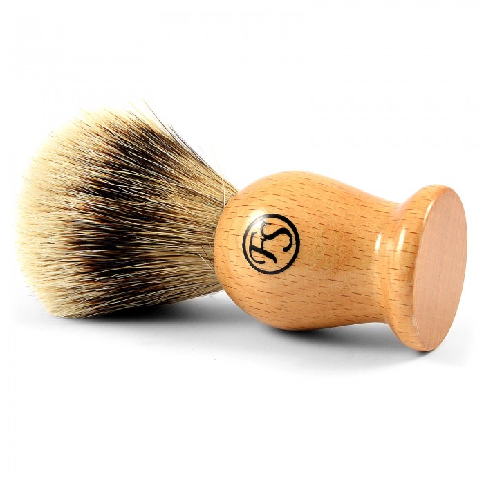 Coffret Cadeau Ensemble Rasage Bois de Hêtre  - 5