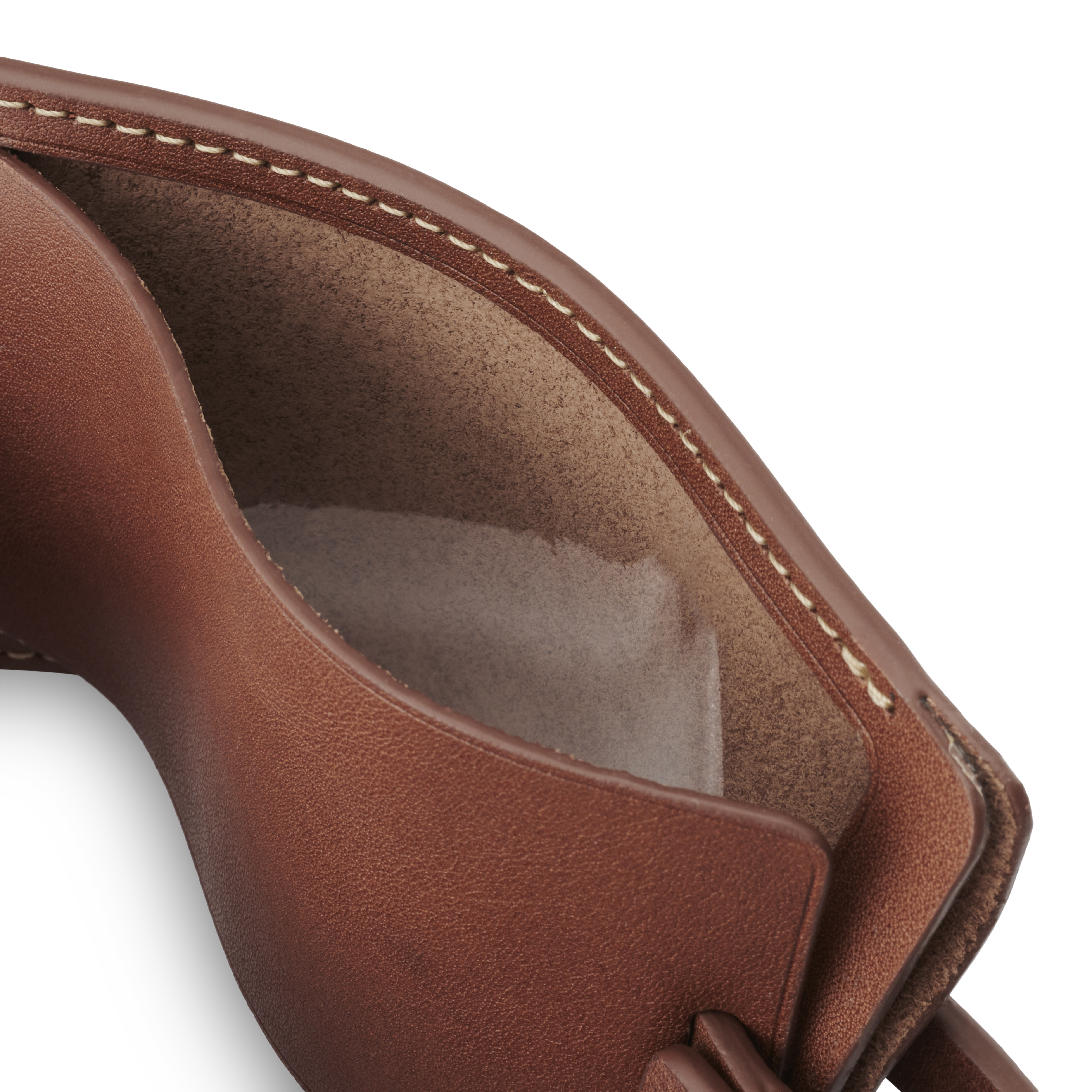 Finley Tan Leather Luggage Tag - 7