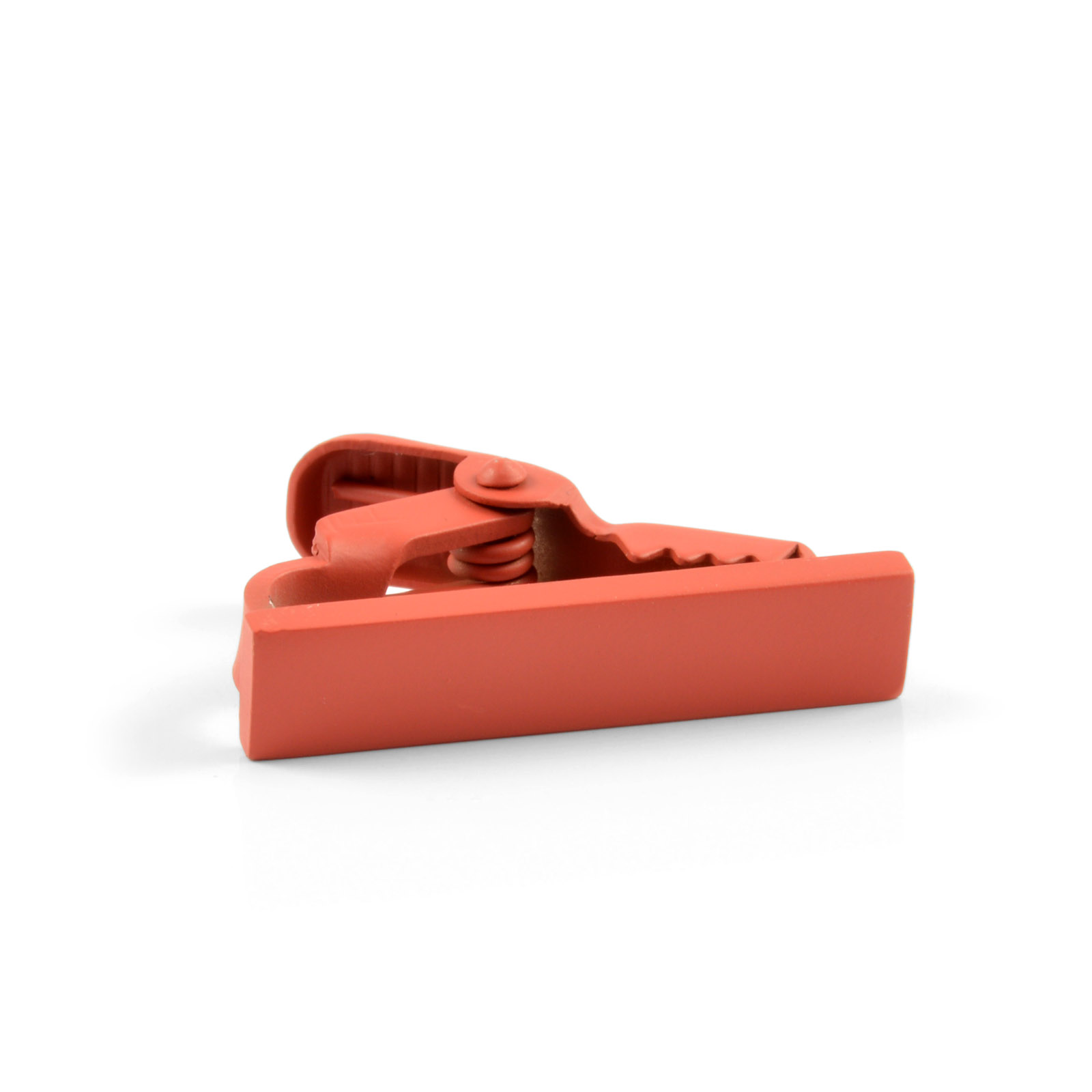 Orange mini-Krawattenklammer - 1