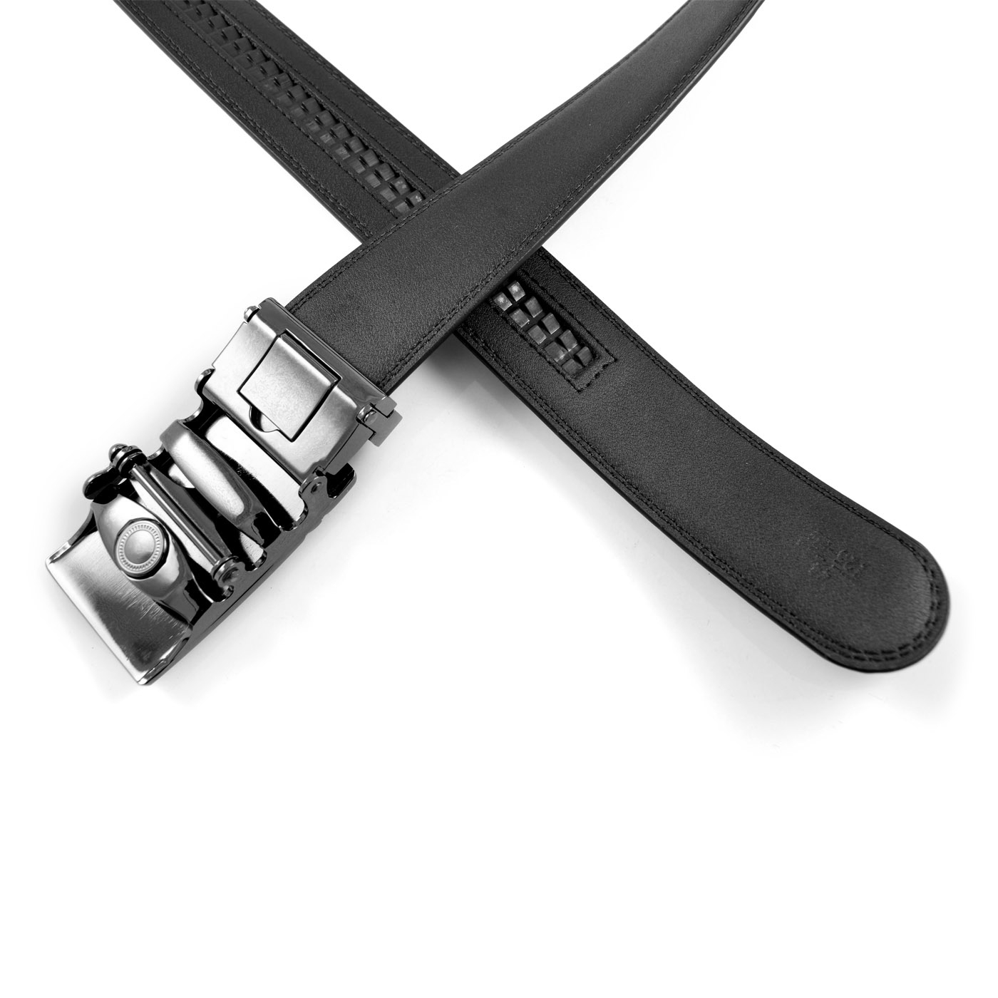 Cross Buckle Automatic Belt - 3