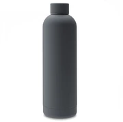 Wasserflasche | 750 ml | Grau Edelstahl Wasserflasche | 750 ml | Grau Edelstahl