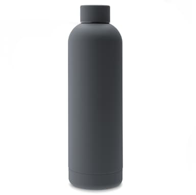 Botella de agua | 750 ml | Acero inoxidable gris Botella de agua | 750 ml | Acero inoxidable gris