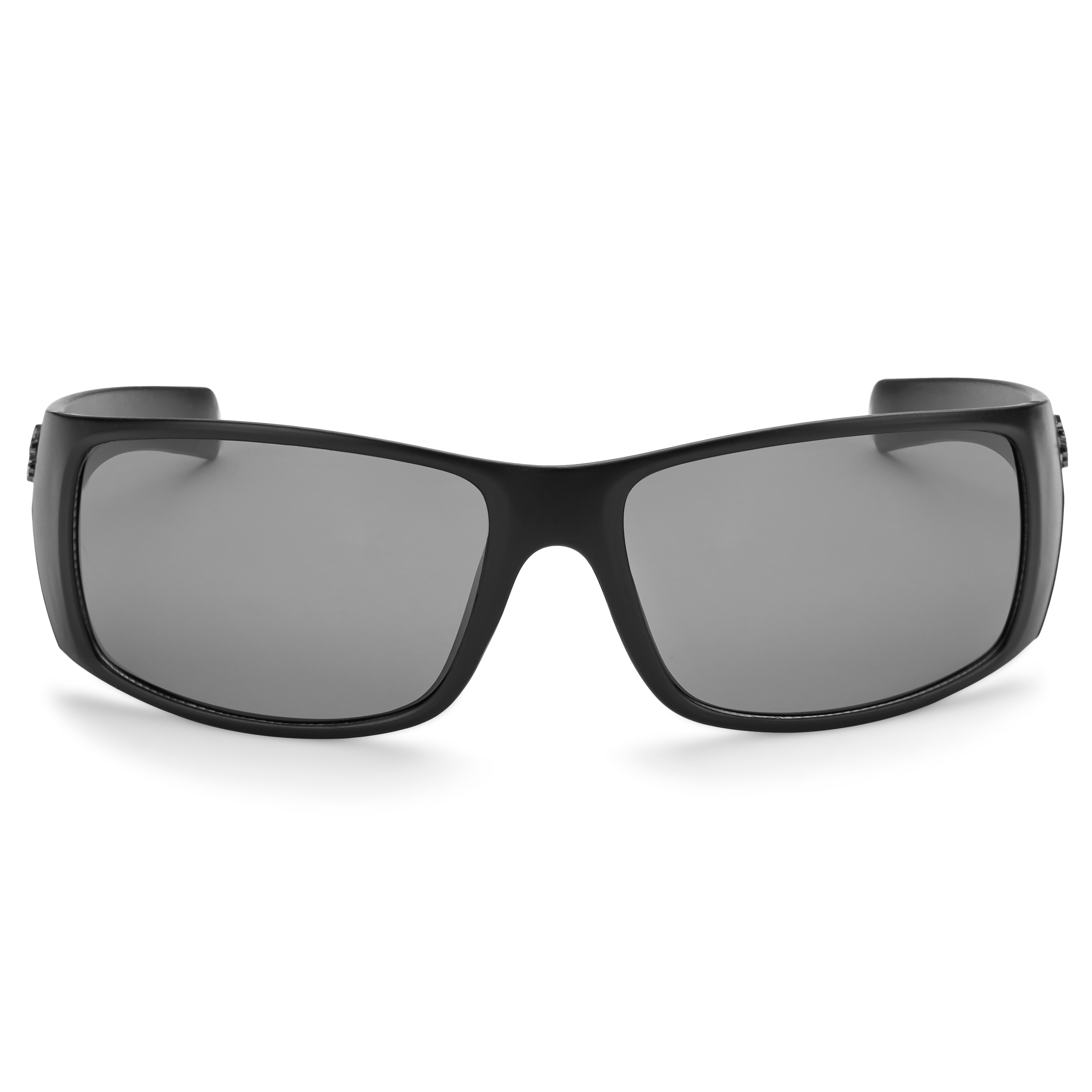 Γυαλιά Ηλίου Matte Black Rectangular - 1