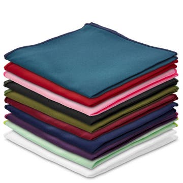 Basic Pocket Square Set Basic Pocket Square Set